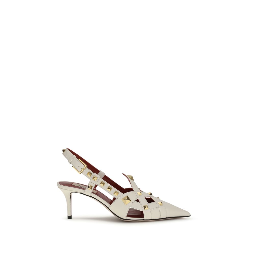 Beige Goatskin High Heel Pumps - ventzia