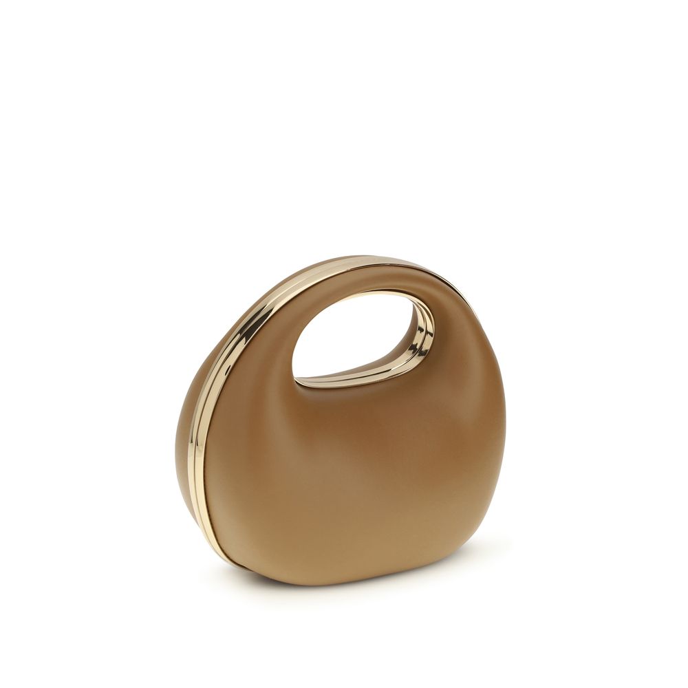 Brown Calf Leather Bos Taurus Handbag - ventzia