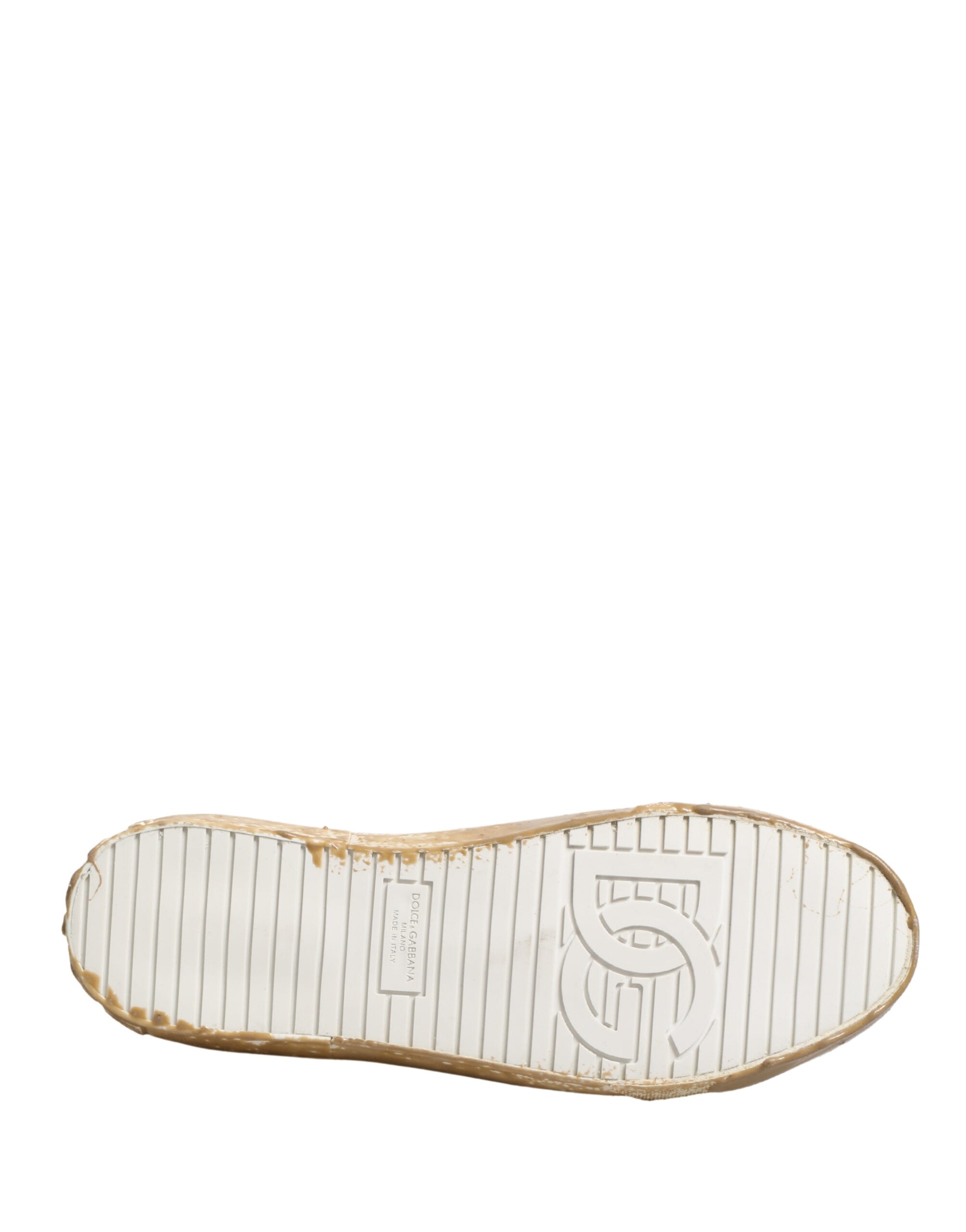 White Leather Paint Effect Low Top Sneakers  Shoes - ventzia