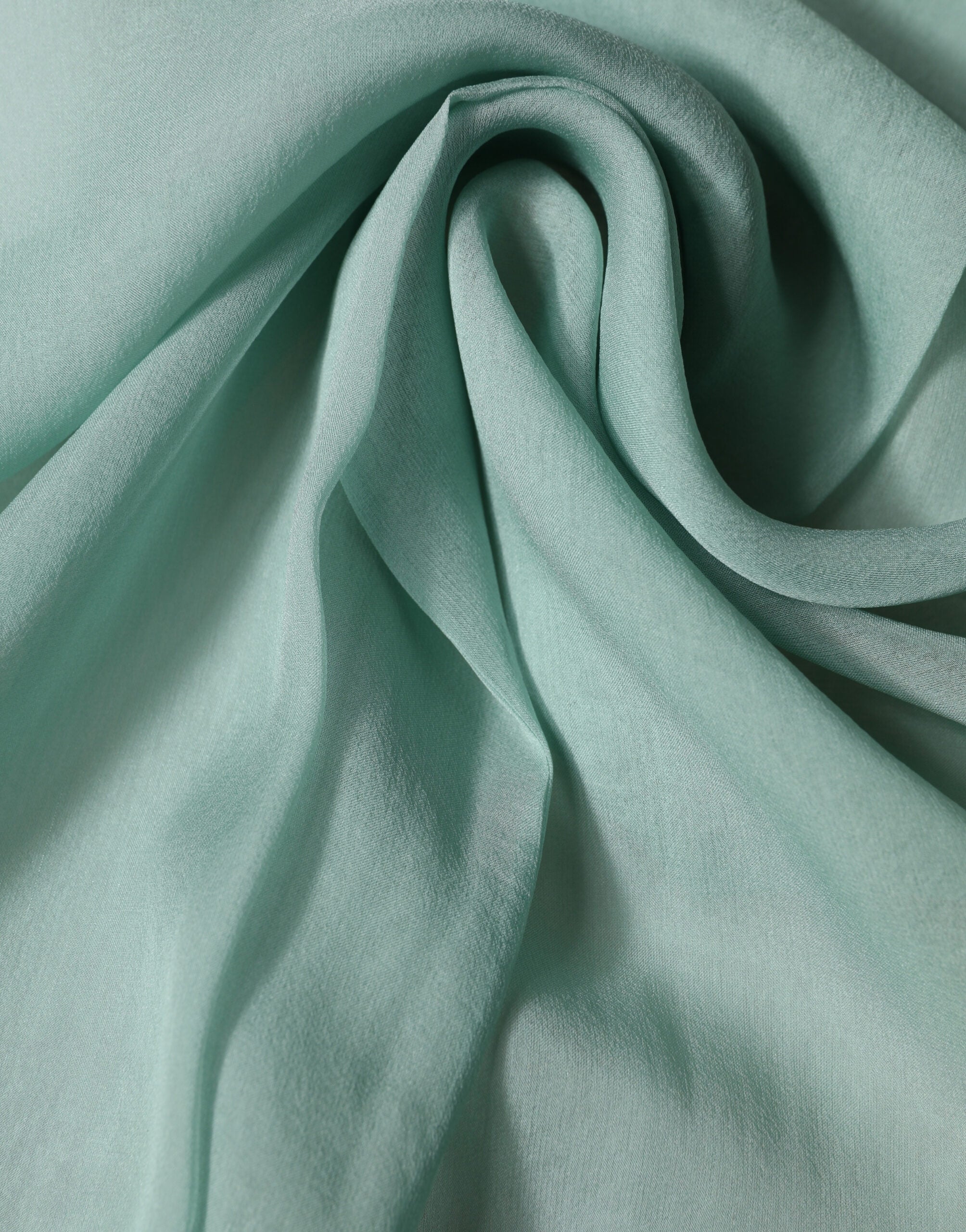 Teal Silk Sash Wrap Foulard Stole 292cm x 19cm Scarf - ventzia