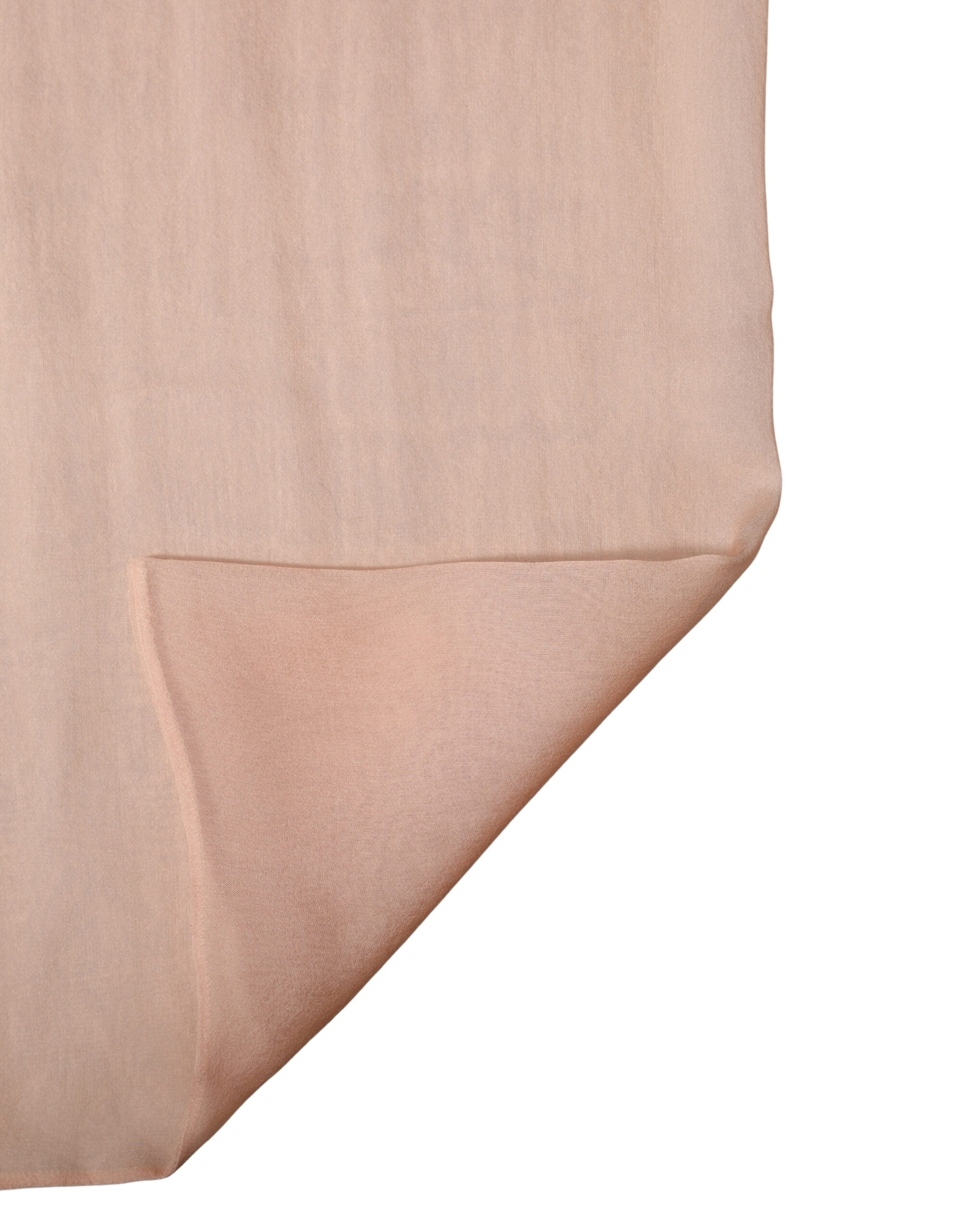 Light Pink Silk Sash Wrap Foulard 291cm x 19cm  Scarf - ventzia