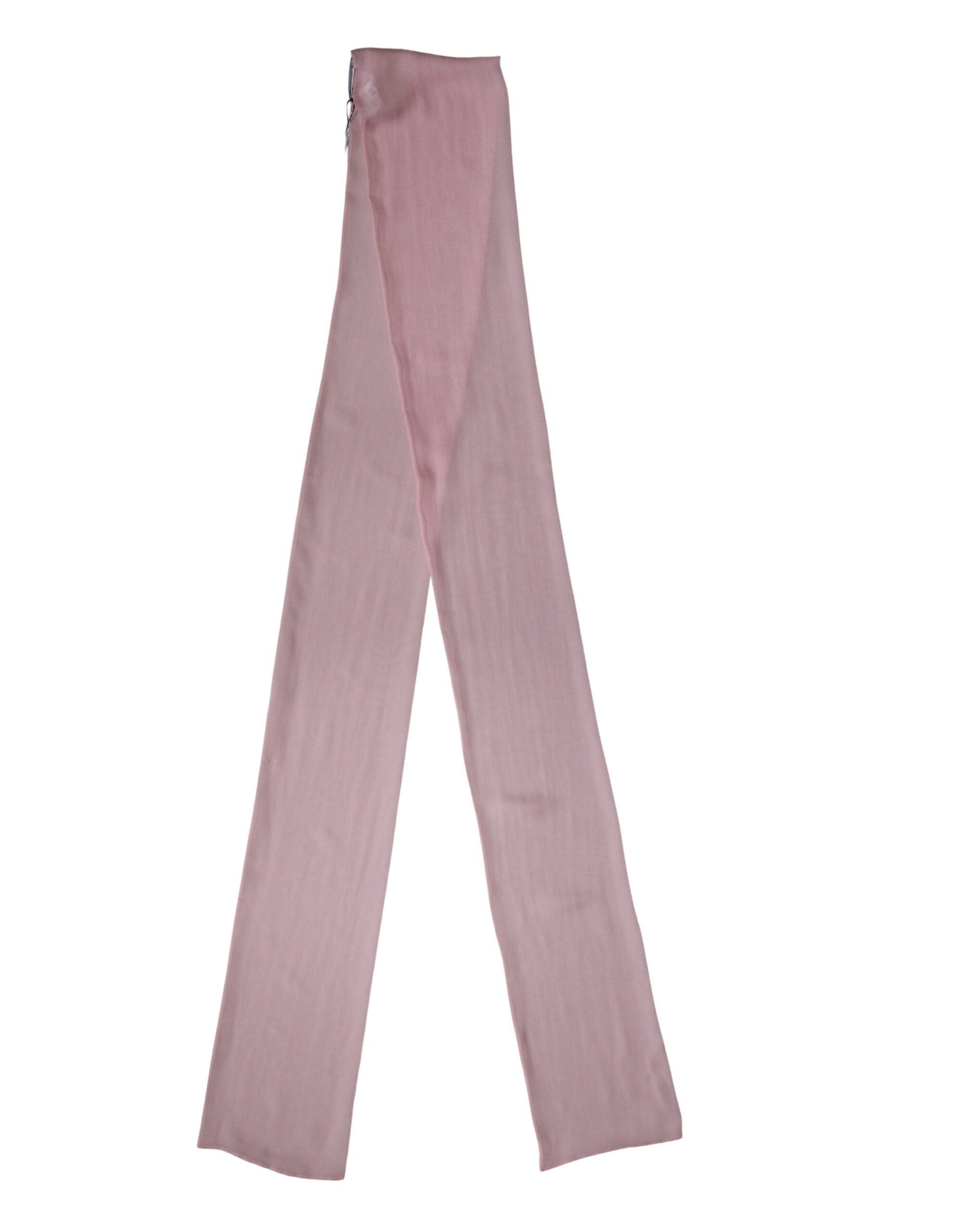 Pink Silk Sash Wrap Shawl Foulard 291cm x 19cm Scarf - ventzia