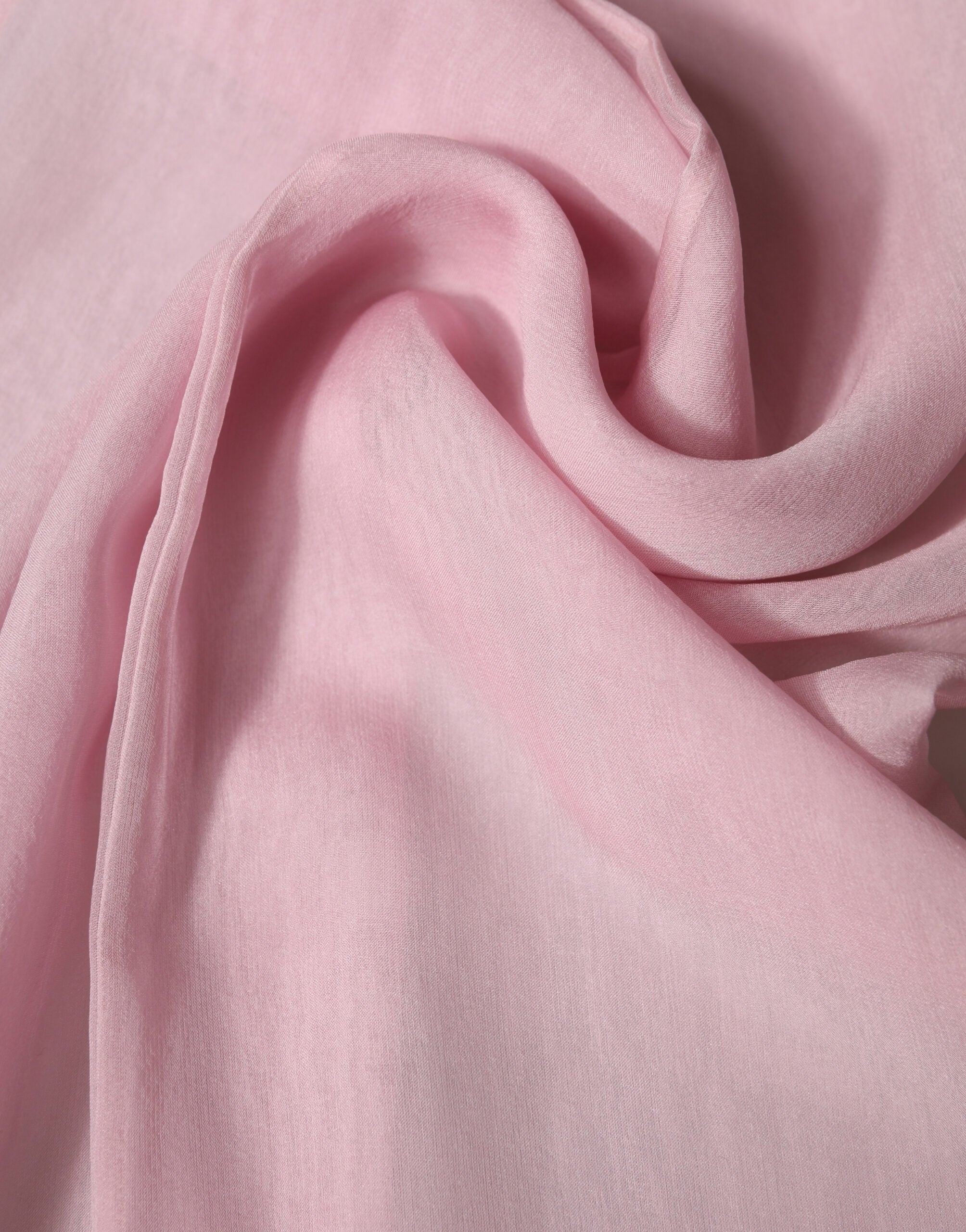 Pink Silk Sash Wrap Shawl Foulard 291cm x 19cm Scarf - ventzia