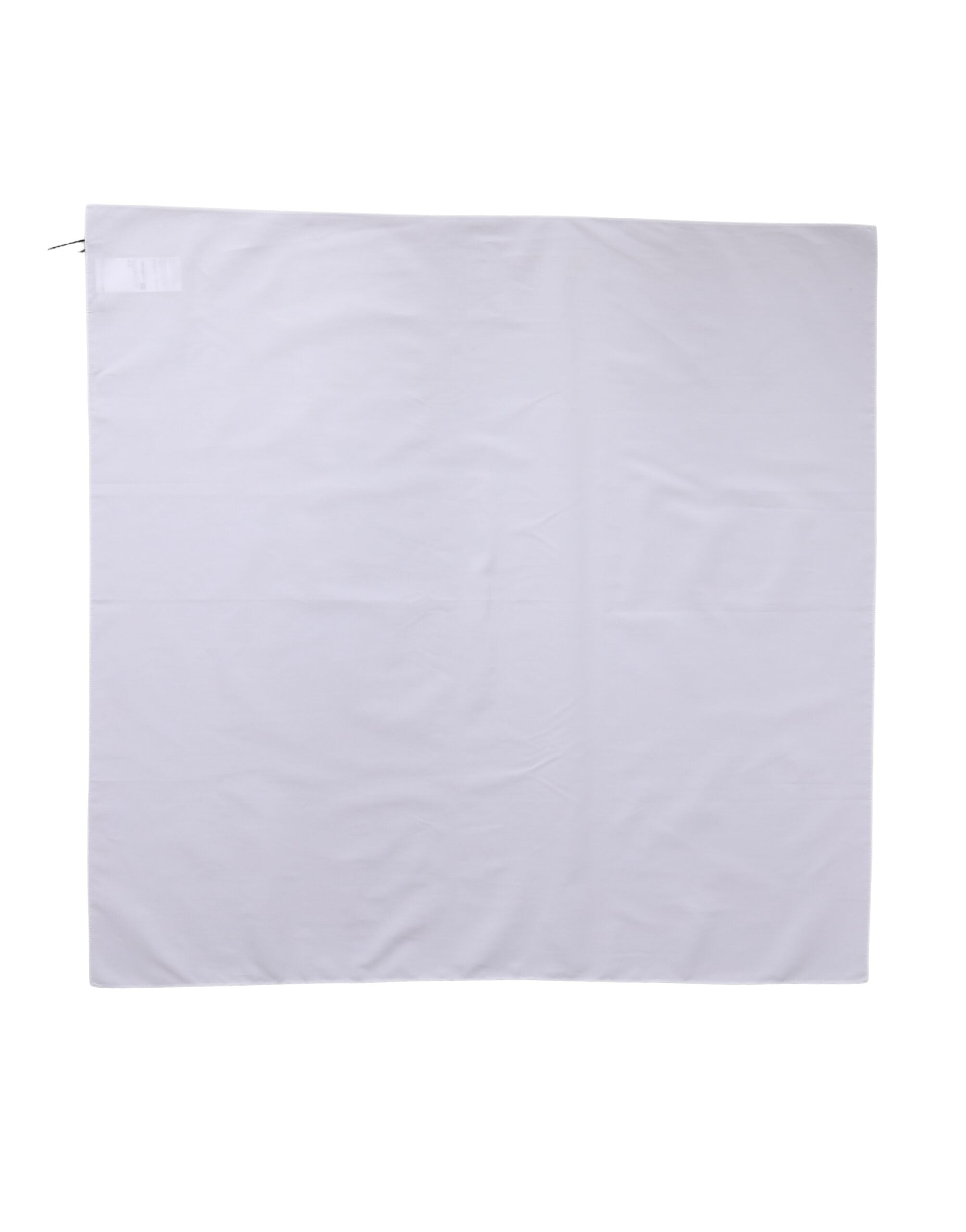 White Cotton Wrap Square Shawl Stole 71cm x 70cm  Scarf - ventzia