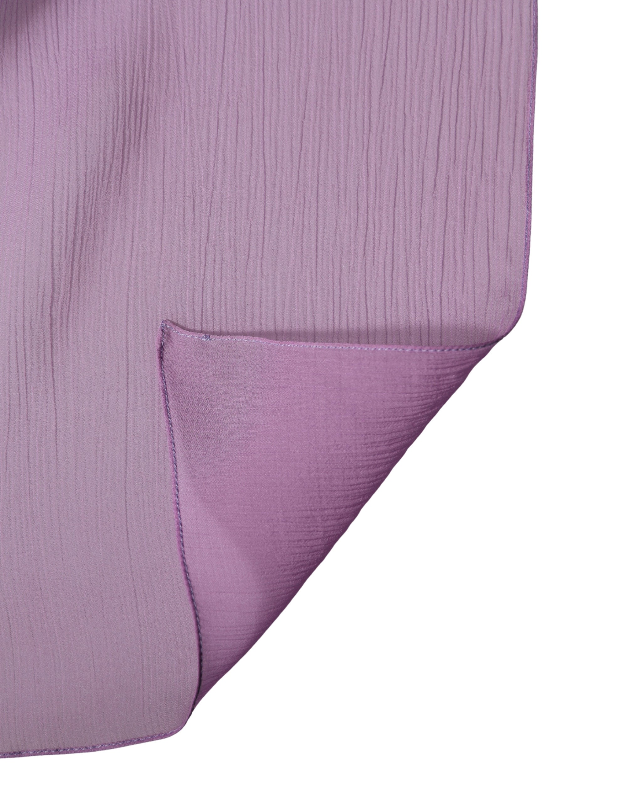 Light Purple Silk Neck Wrap Foulard 114cm x 114cm  Scarf - ventzia