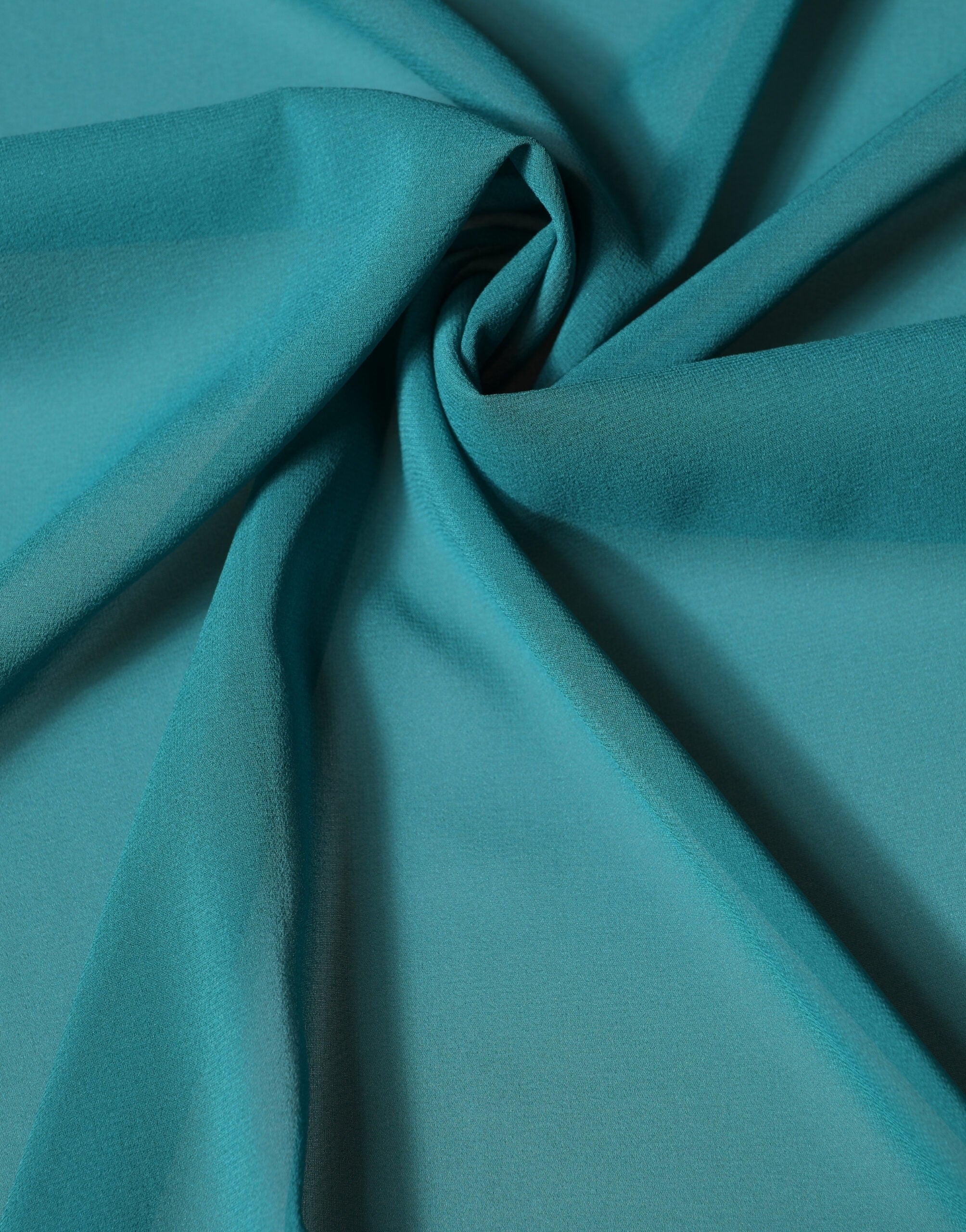 Blue Green Silk Neck Wrap Shawl Stole 200cm x 64cm Scarf - ventzia