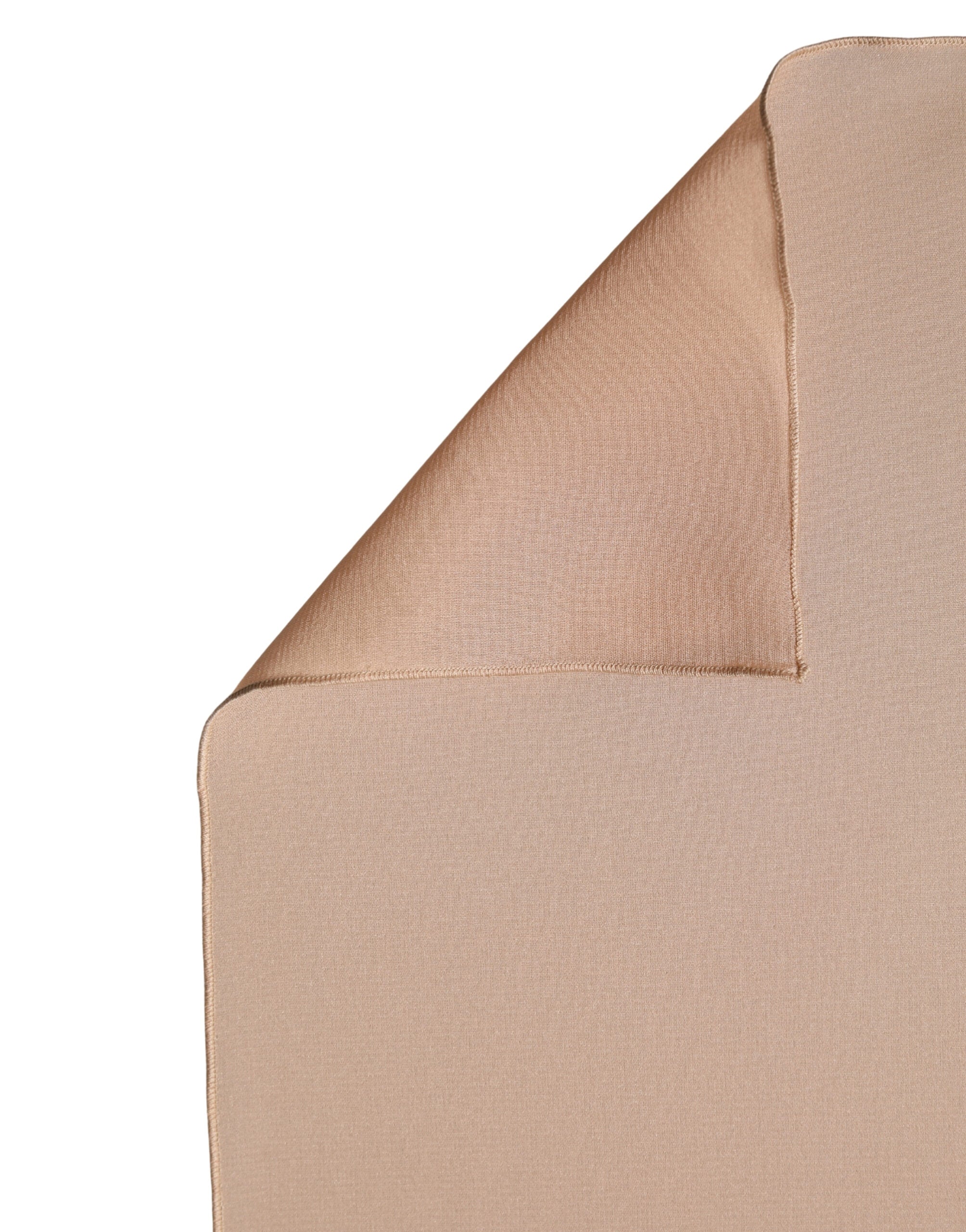 Beige Silk Neck Wrap Shawl Women Stole 200cm x 64cm Scarf - ventzia