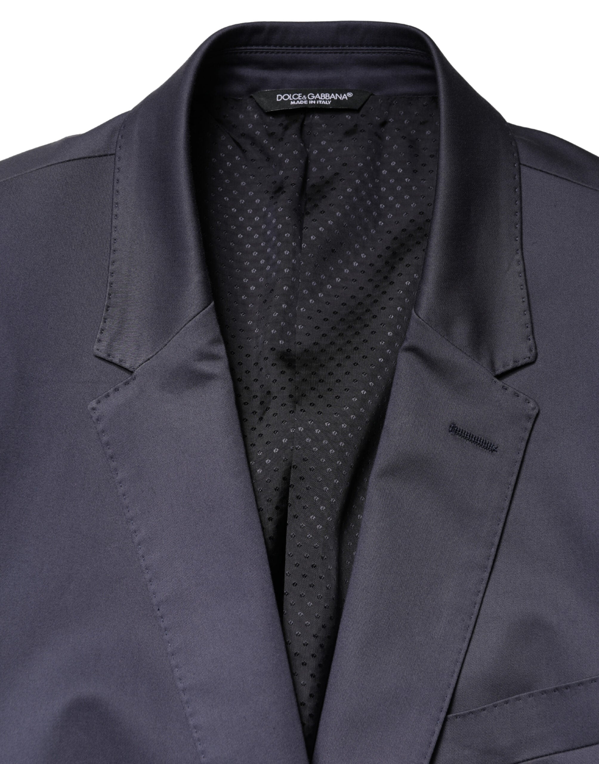Blue Single Breasted MARTINI 2 Piece Suit - ventzia