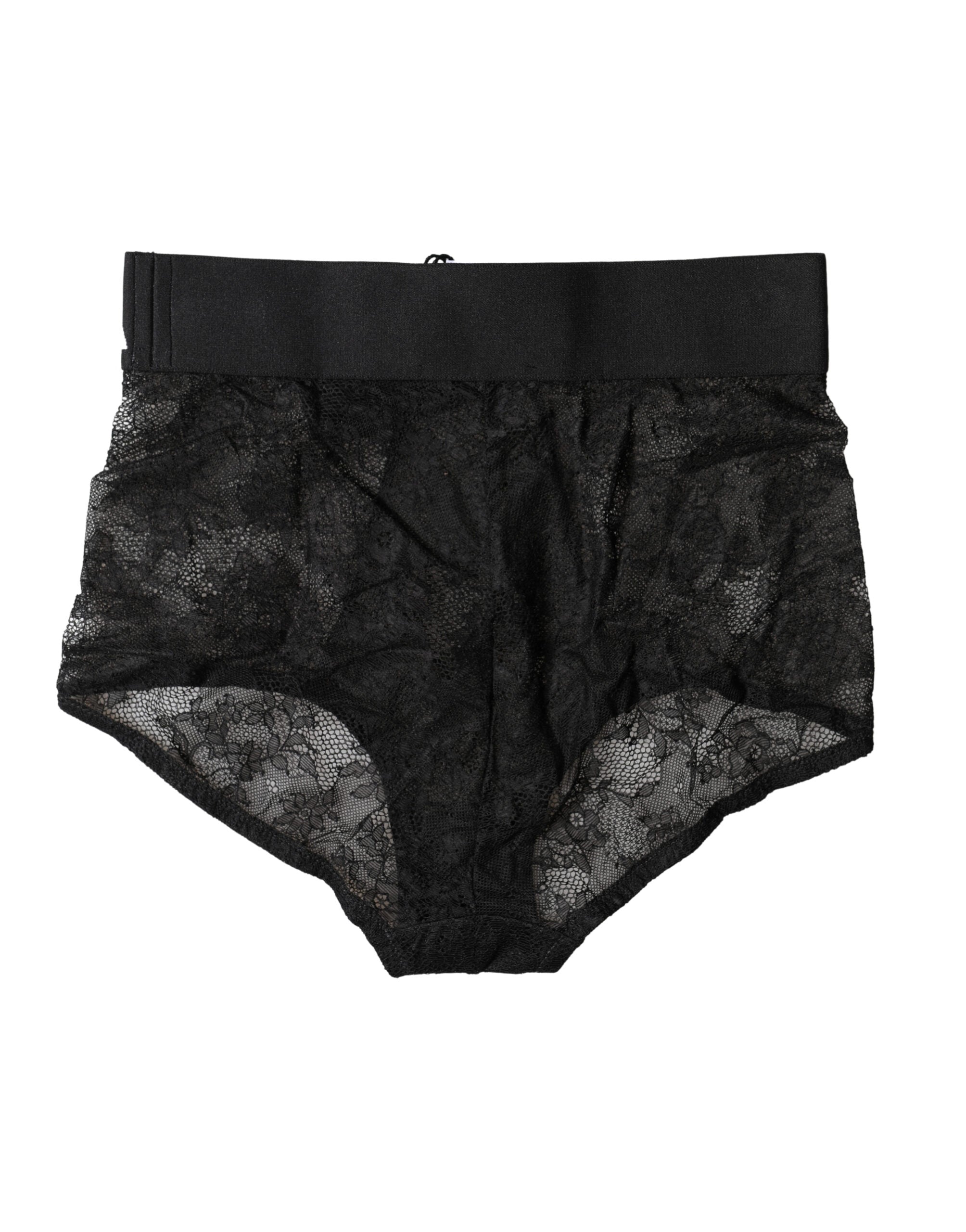 Black Logo Girdle High Waist Panty Underwear - ventzia
