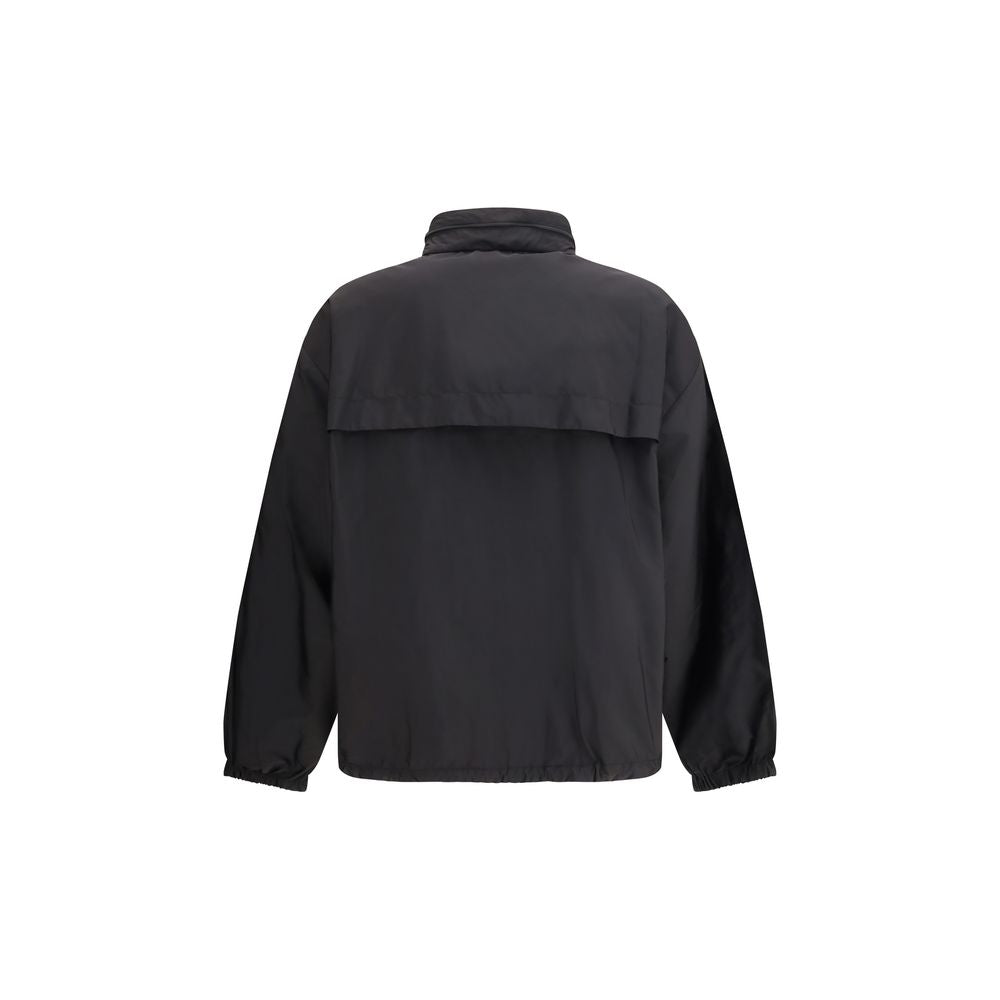 Black Polyamide Shell Jacket - ventzia