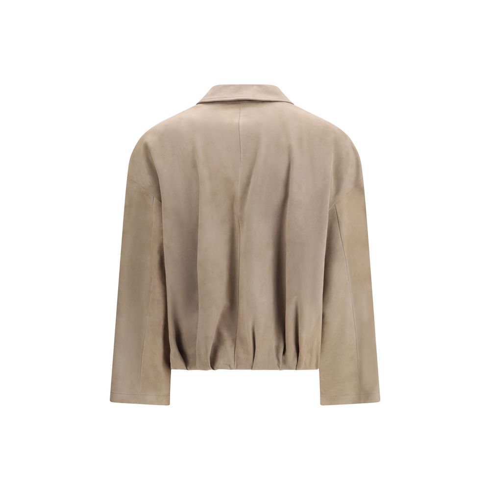 Beige Lamb Ovis Aries Aries Coat - ventzia