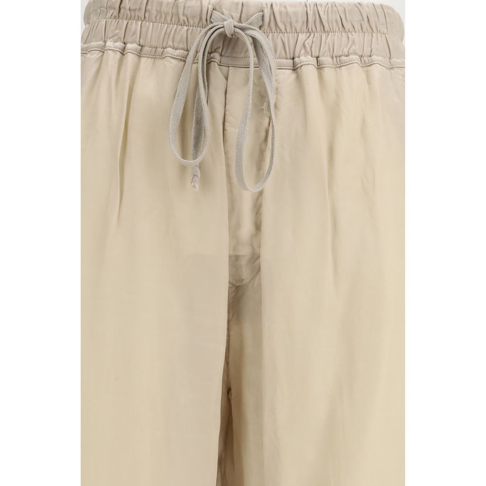 Beige Copper Casual Pants - ventzia