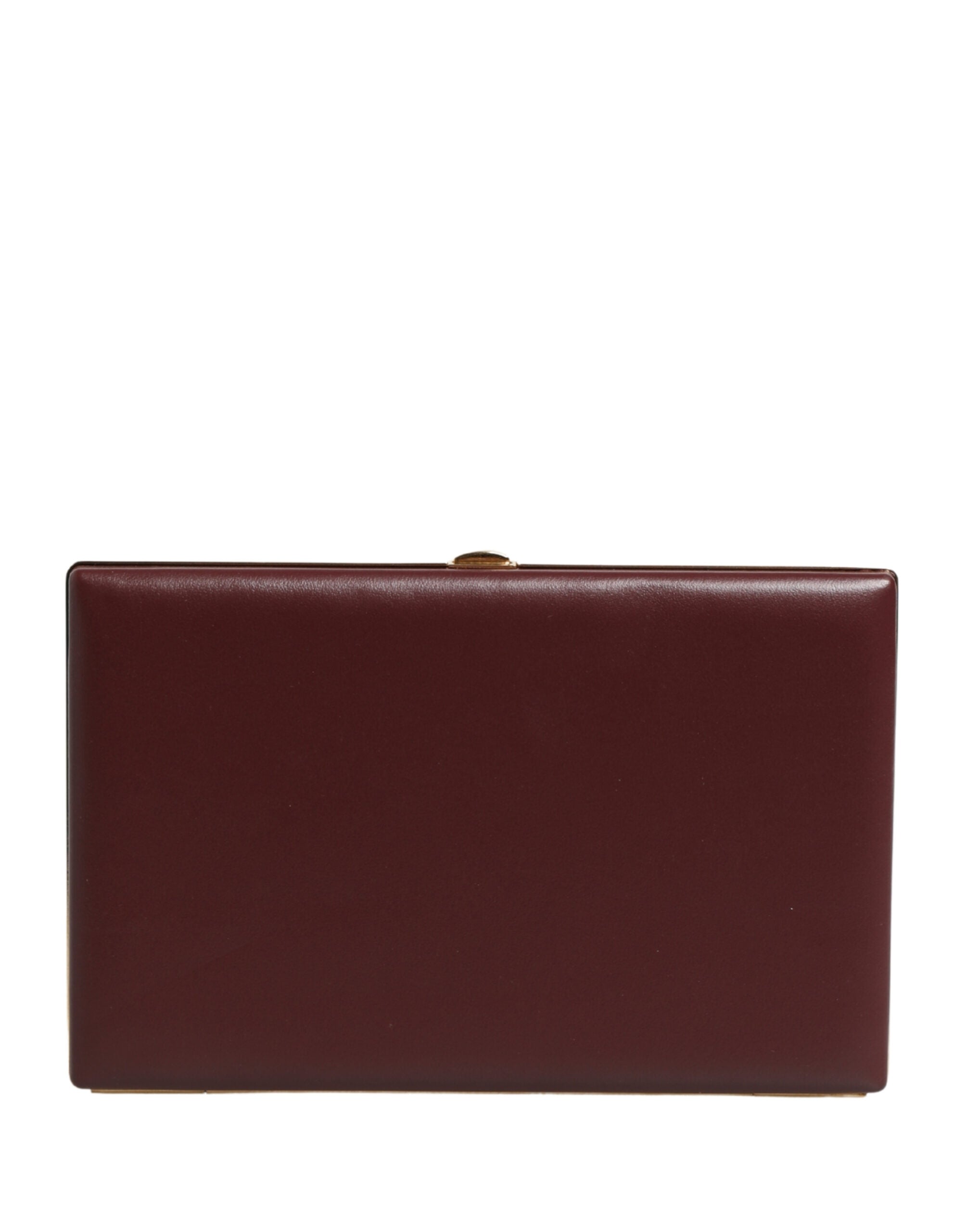 Brown Calfskin Leather Clutch Evening Women Purse Bag - ventzia