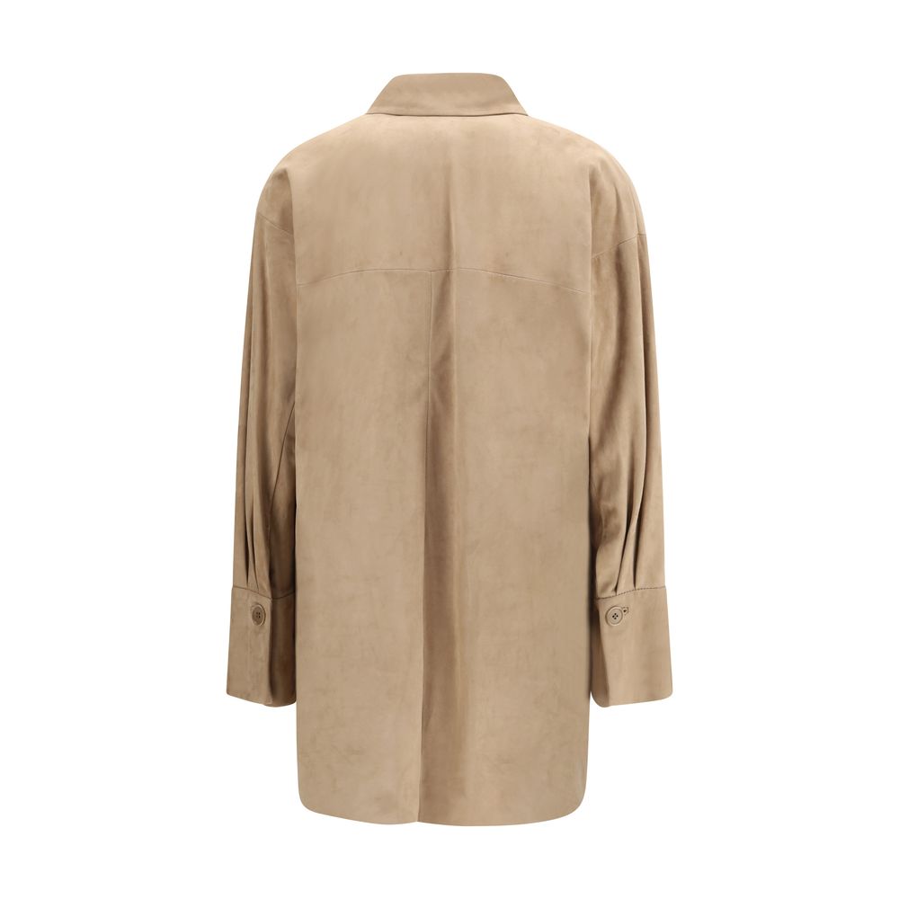 Beige Lamb Ovis Aries Aries Shirt - ventzia