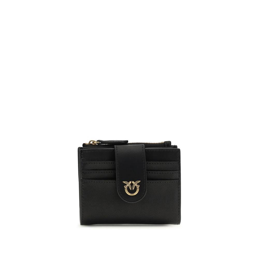 Black Calf Leather Bos Taurus Wallet - ventzia