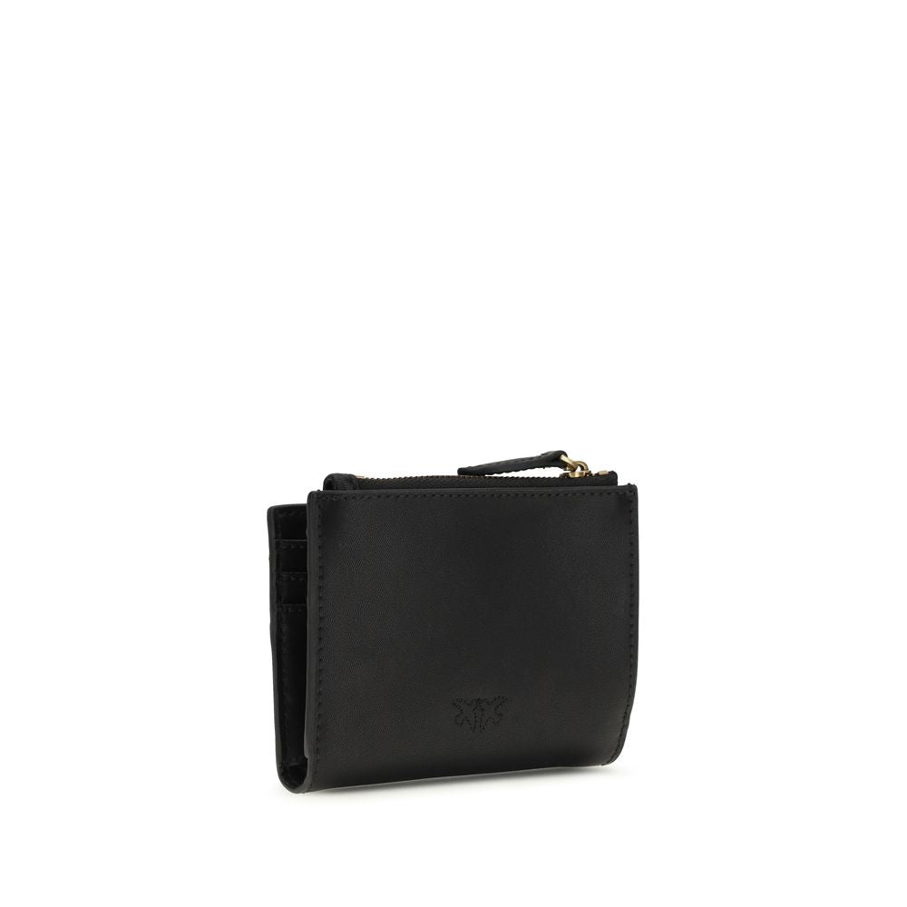 Black Calf Leather Bos Taurus Wallet - ventzia