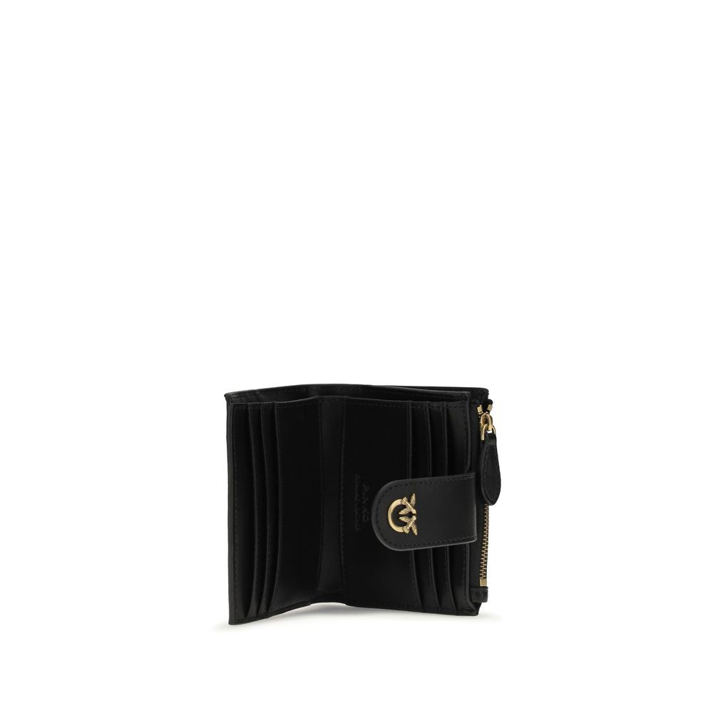 Black Calf Leather Bos Taurus Wallet - ventzia