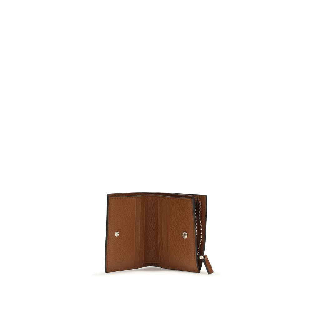 Brown Lamb Ovis Aries Aries Wallet - ventzia