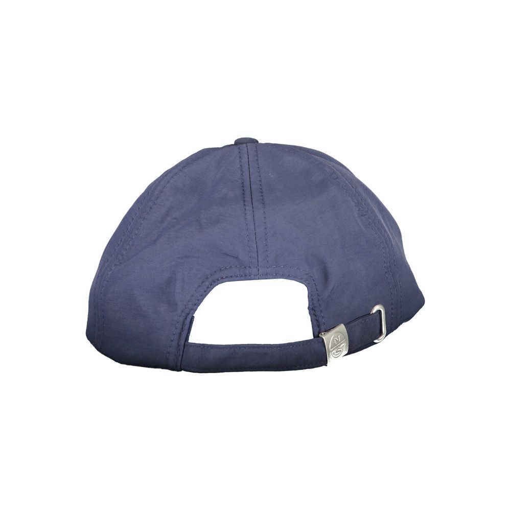 Blu Poliammide Men Cap - ventzia