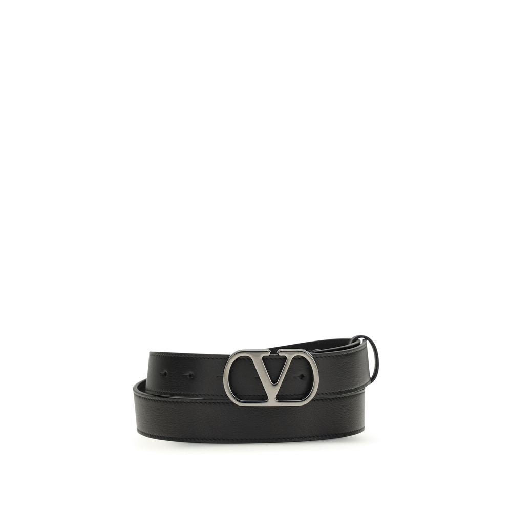 Black Calf Leather Bos Taurus Regular Belt - ventzia