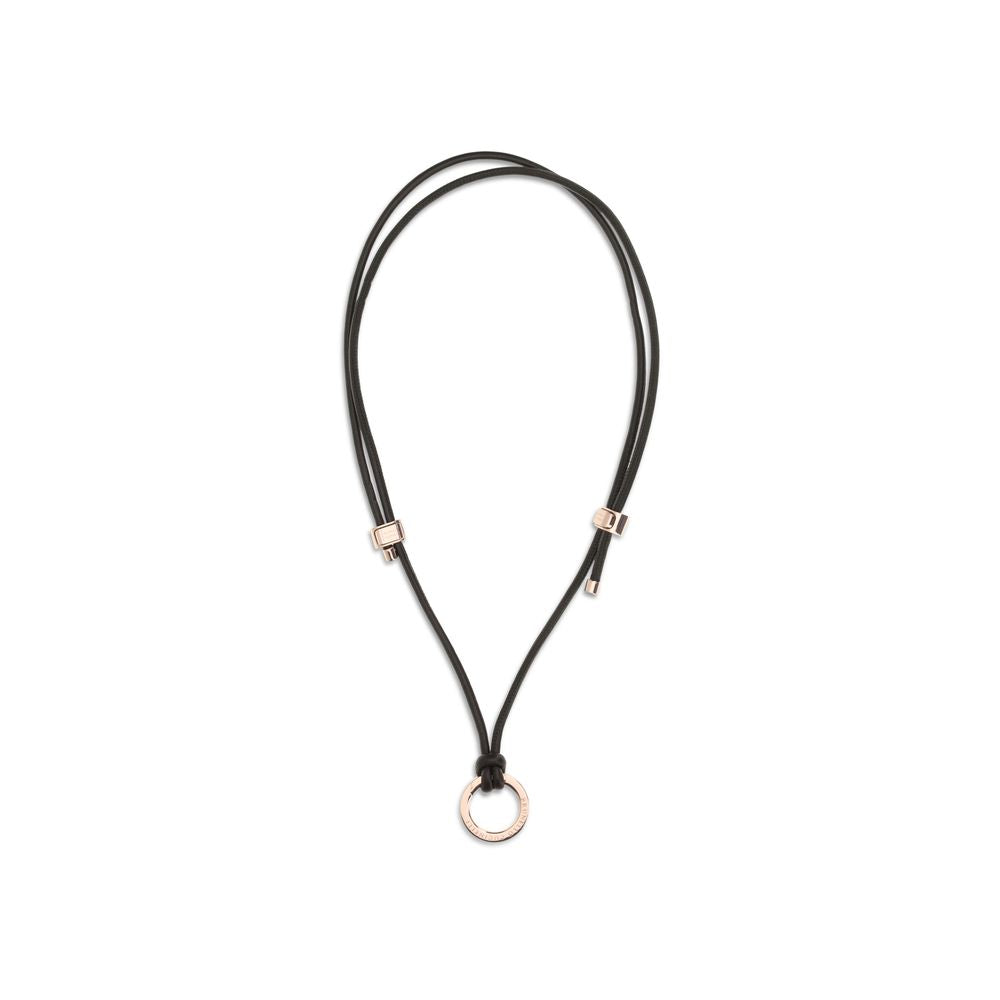 Brown Calf Leather Bos Taurus Keychain - ventzia