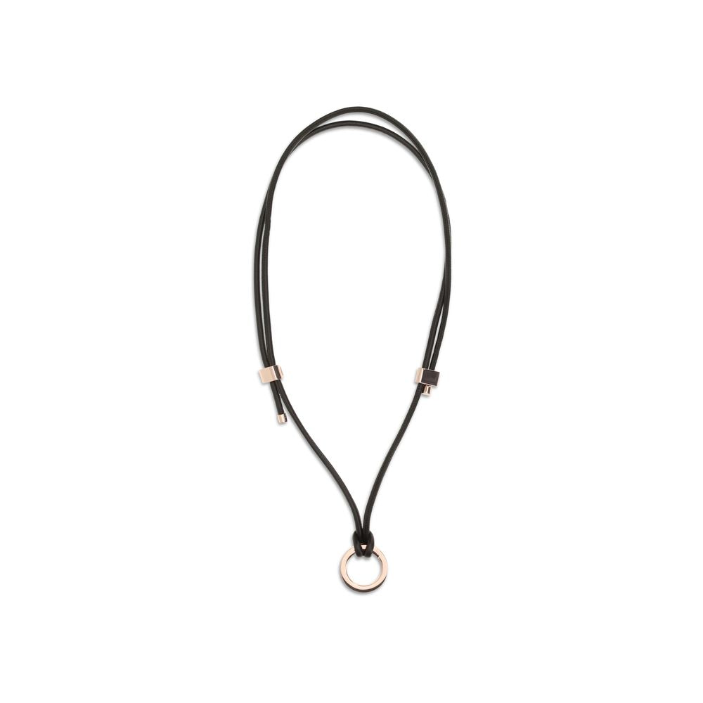 Brown Calf Leather Bos Taurus Keychain - ventzia