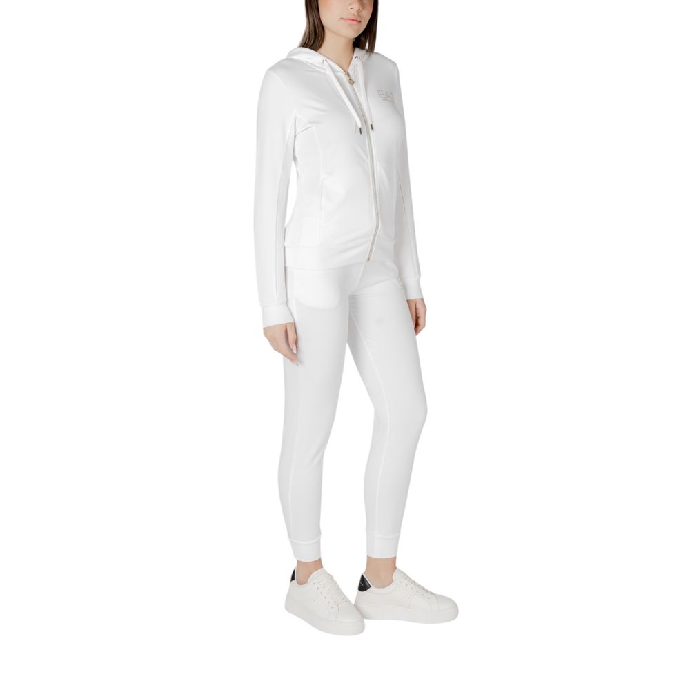 Cream Polyester Tracksuit - ventzia