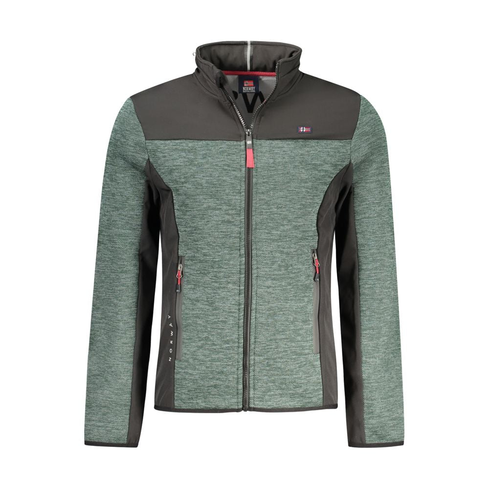 Verde Polyester Men's Jacket - ventzia