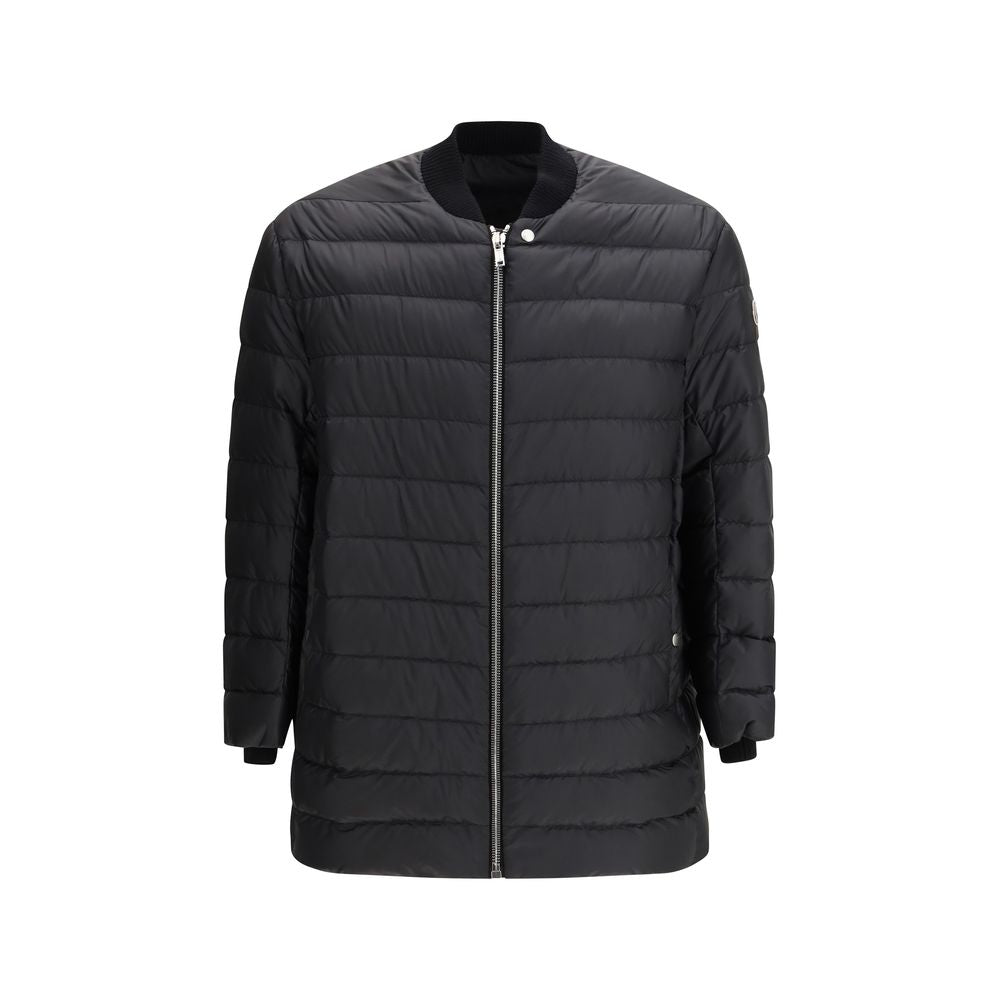 Black Goose Down Coat - ventzia