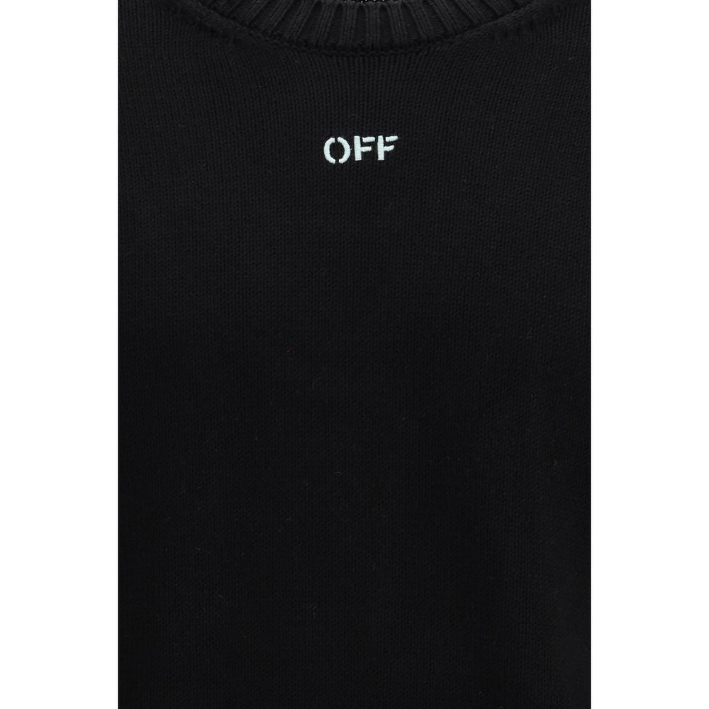 Black Cotton Sweatshirt - ventzia