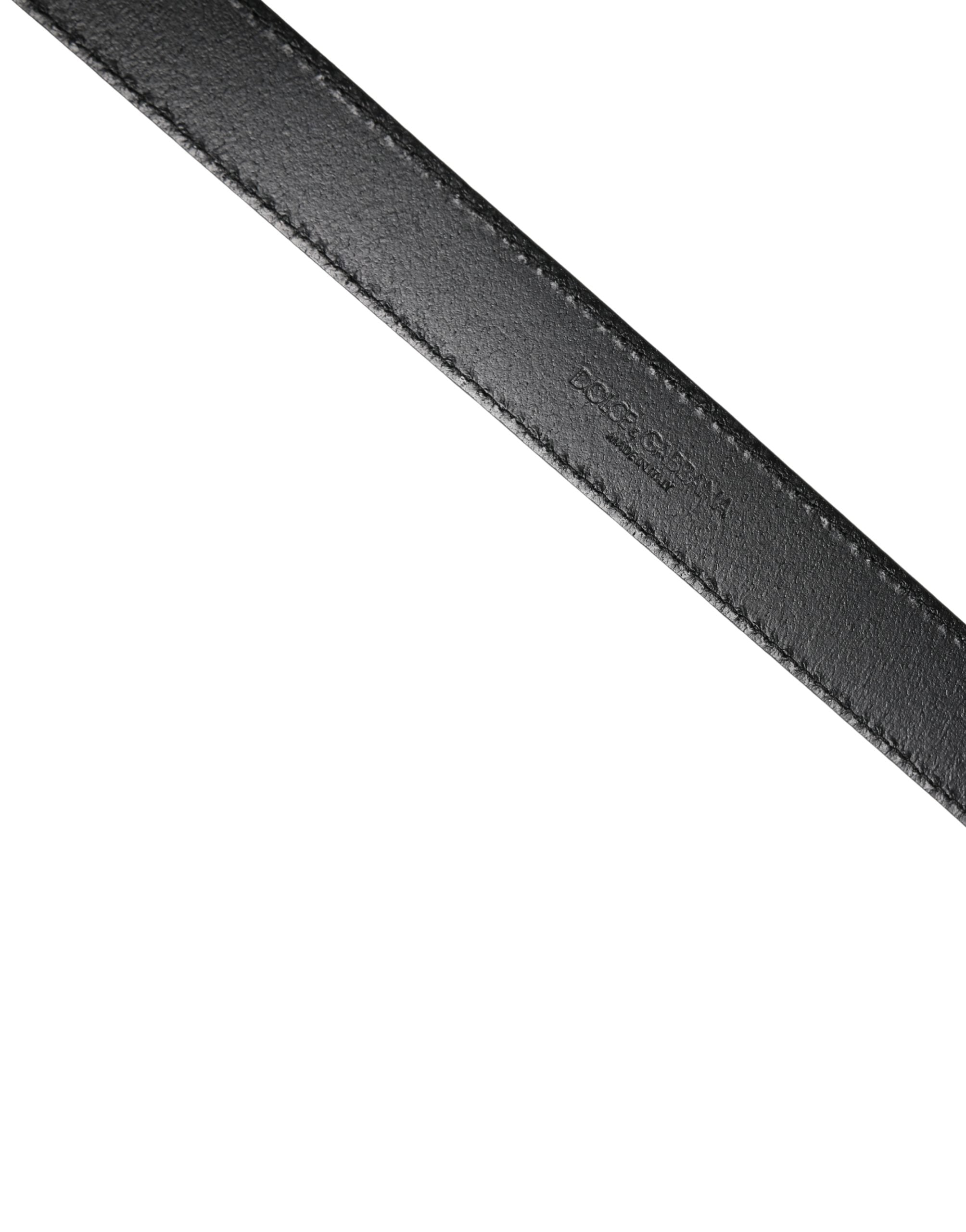 Men Black Classic Leather Square Buckle Belt - ventzia