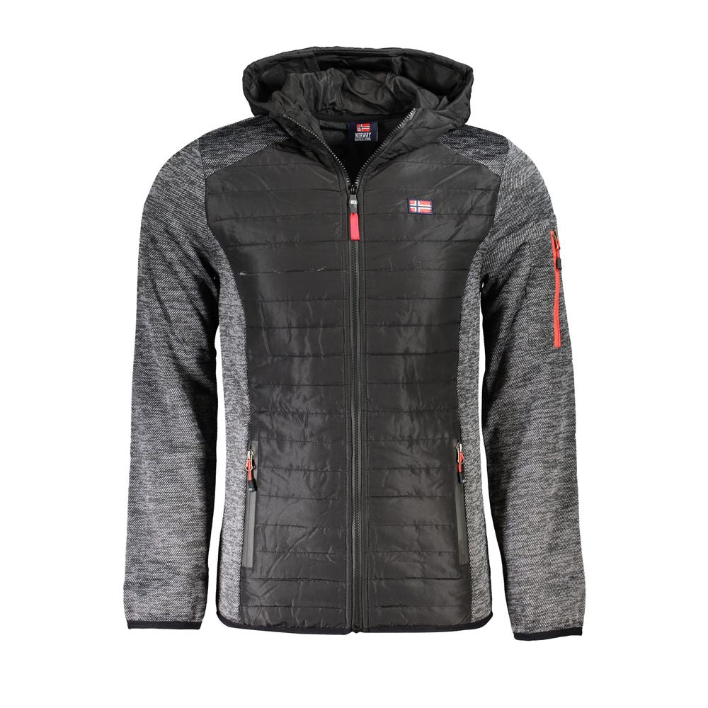 Grigio Polyester Men Jacket - ventzia