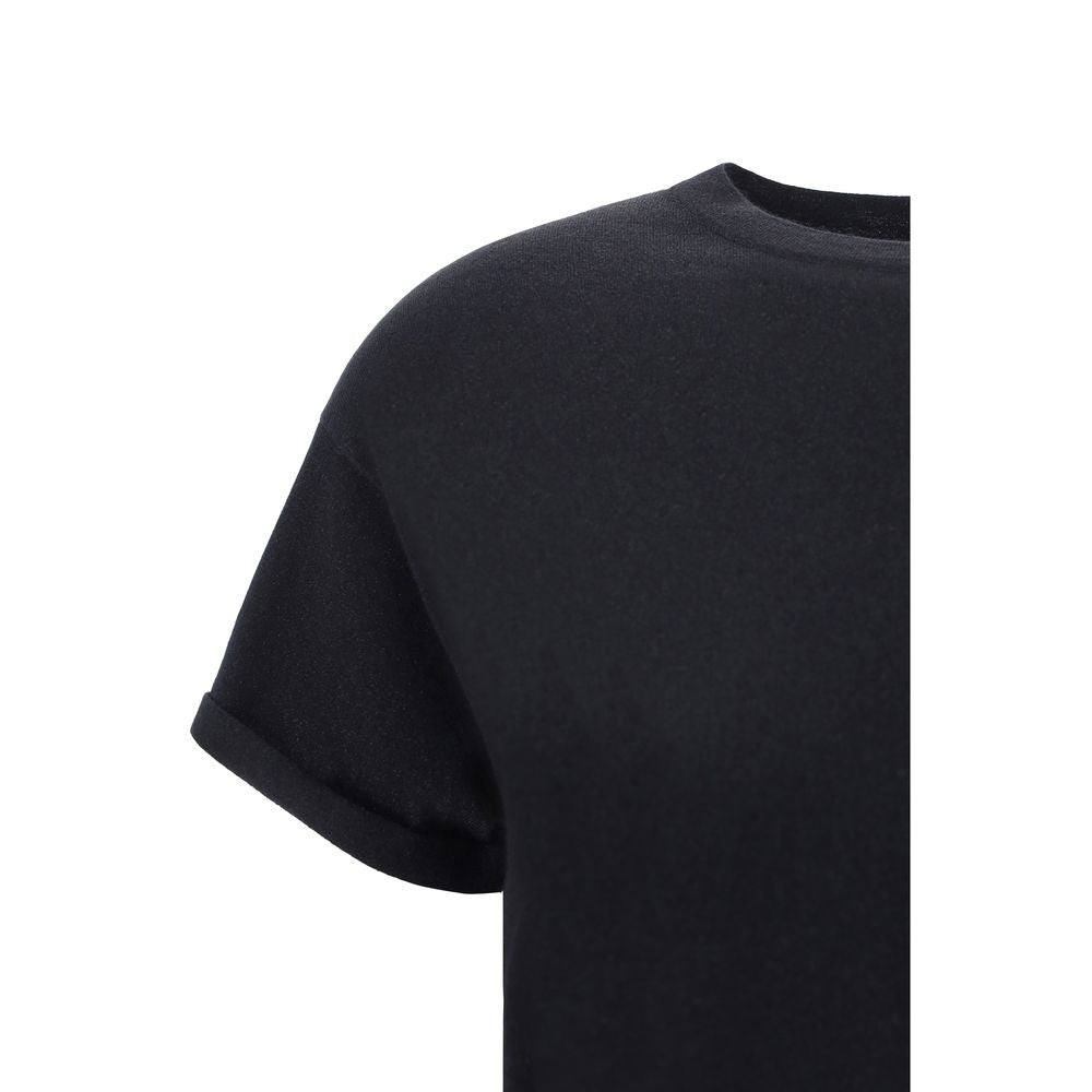 Black Nylon T-Shirt - ventzia