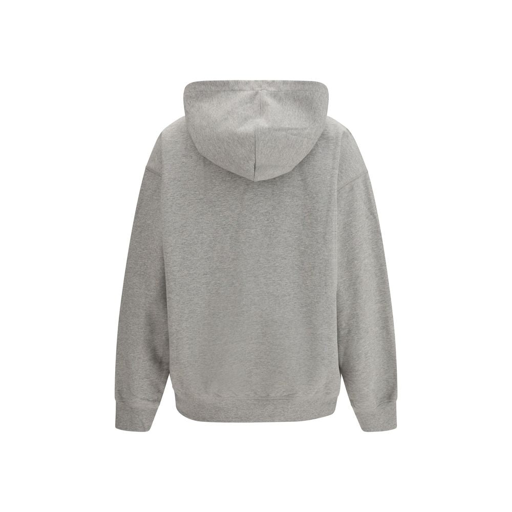 Gray Cotton Sweatshirt - ventzia