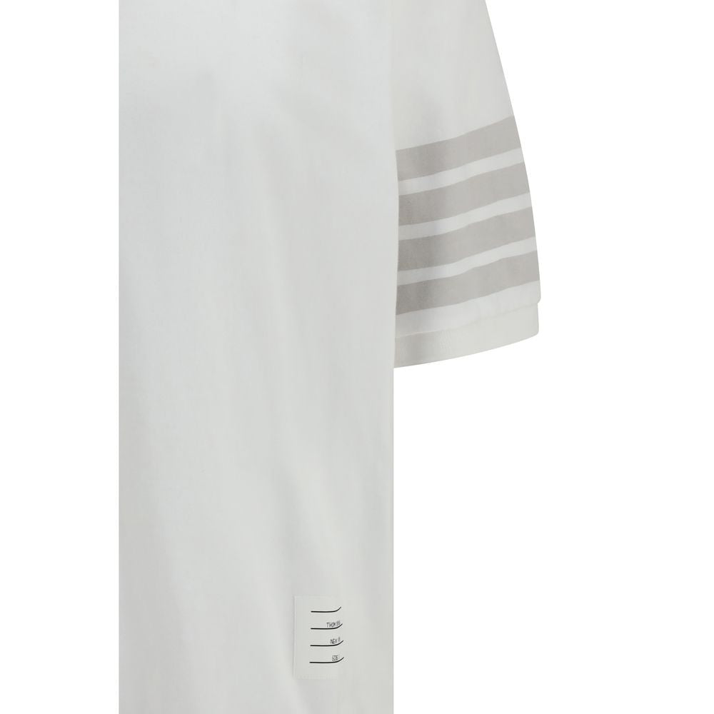 White Cotton Polo Shirt - ventzia