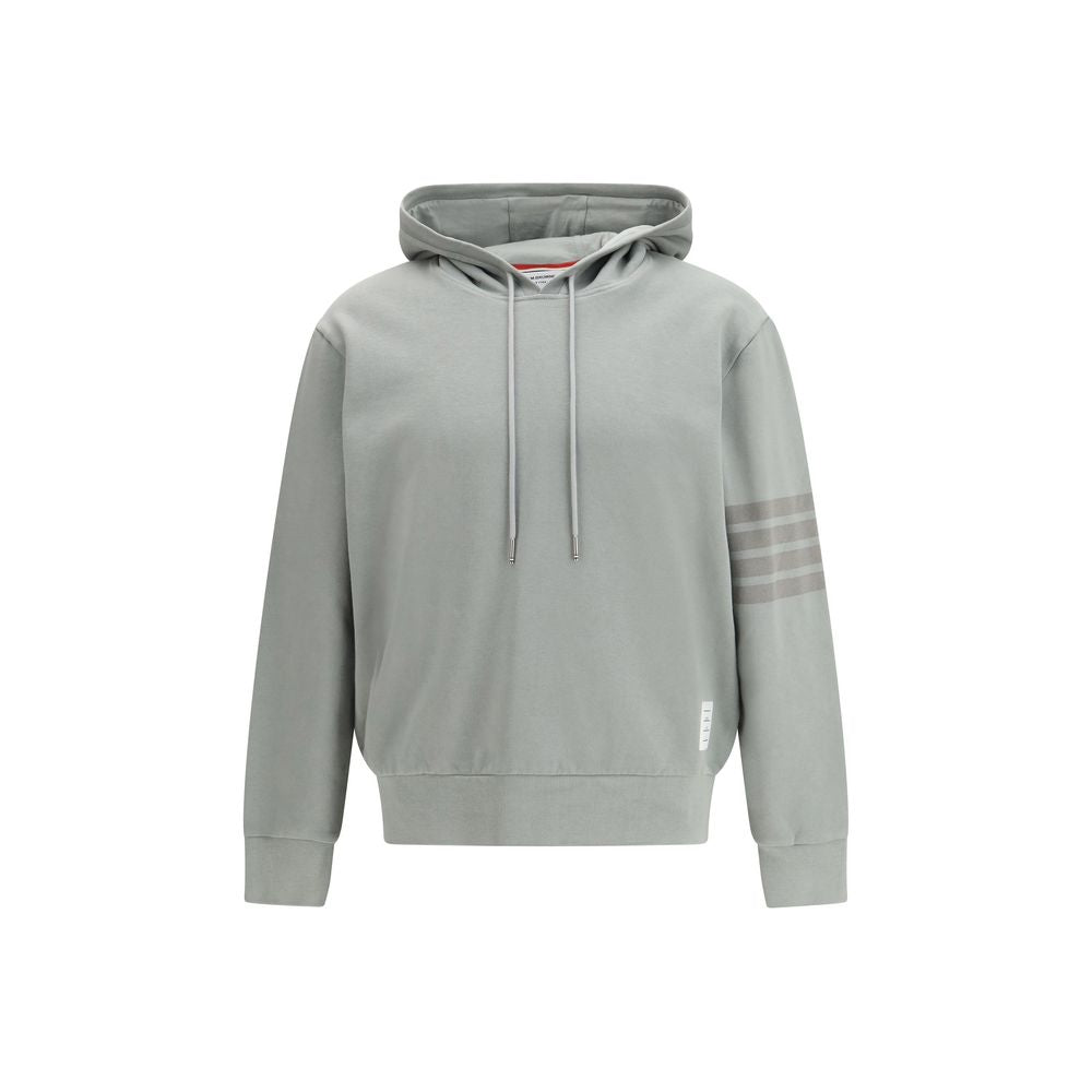 Gray Cotton Sweatshirt - ventzia