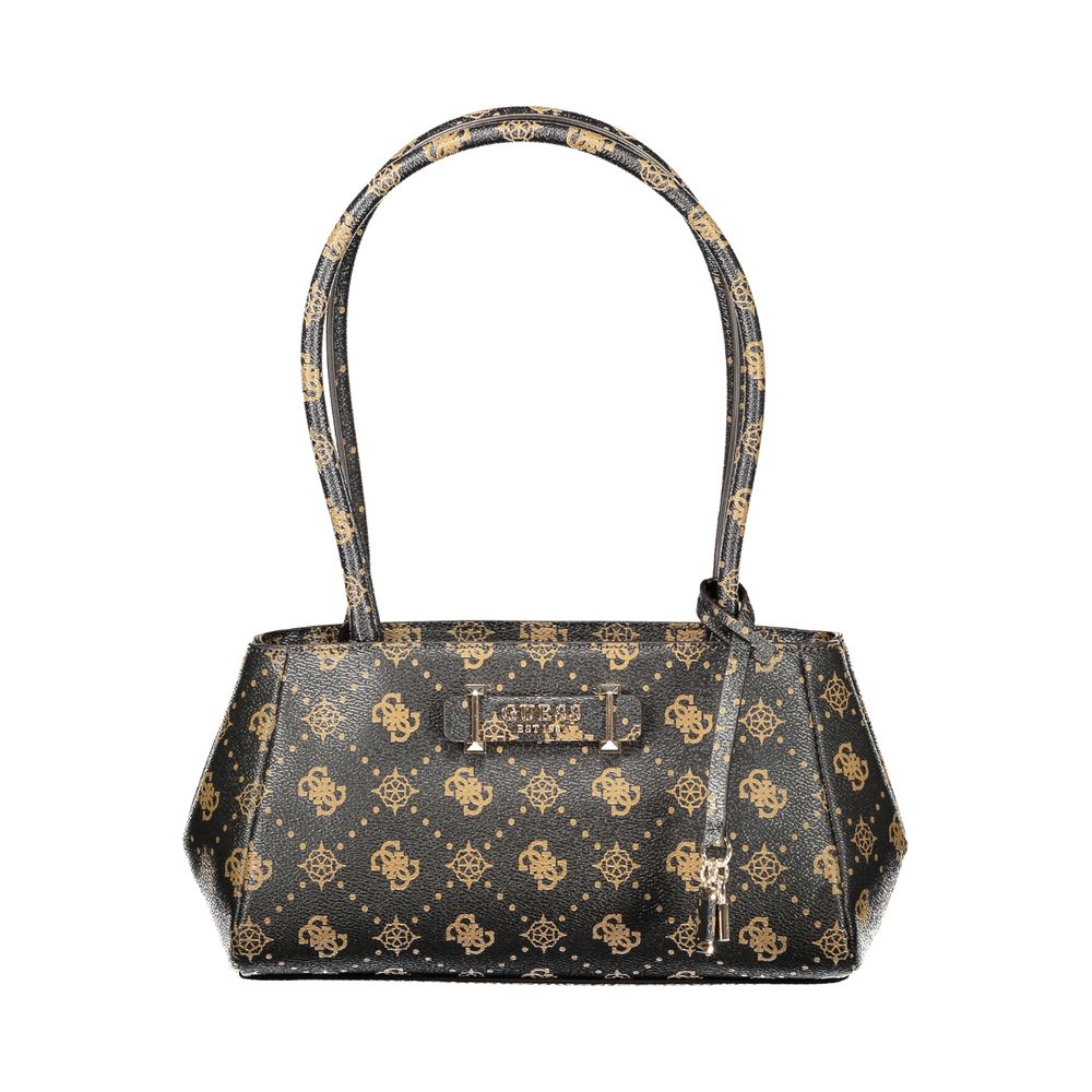 Marrone Poliuretano Women Handbag - ventzia