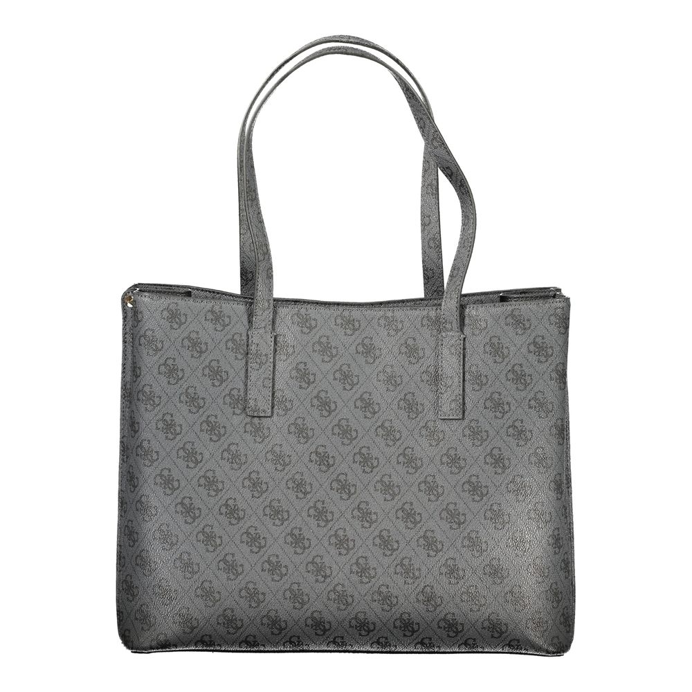 "Nero Poliuretano Women's Handbag" - ventzia