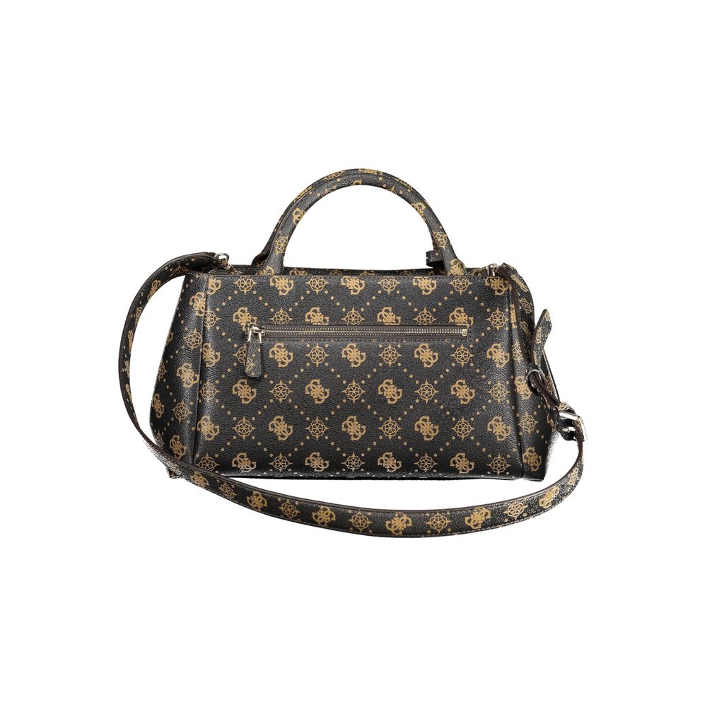 Marrone Poliuretano Women Handbag - ventzia