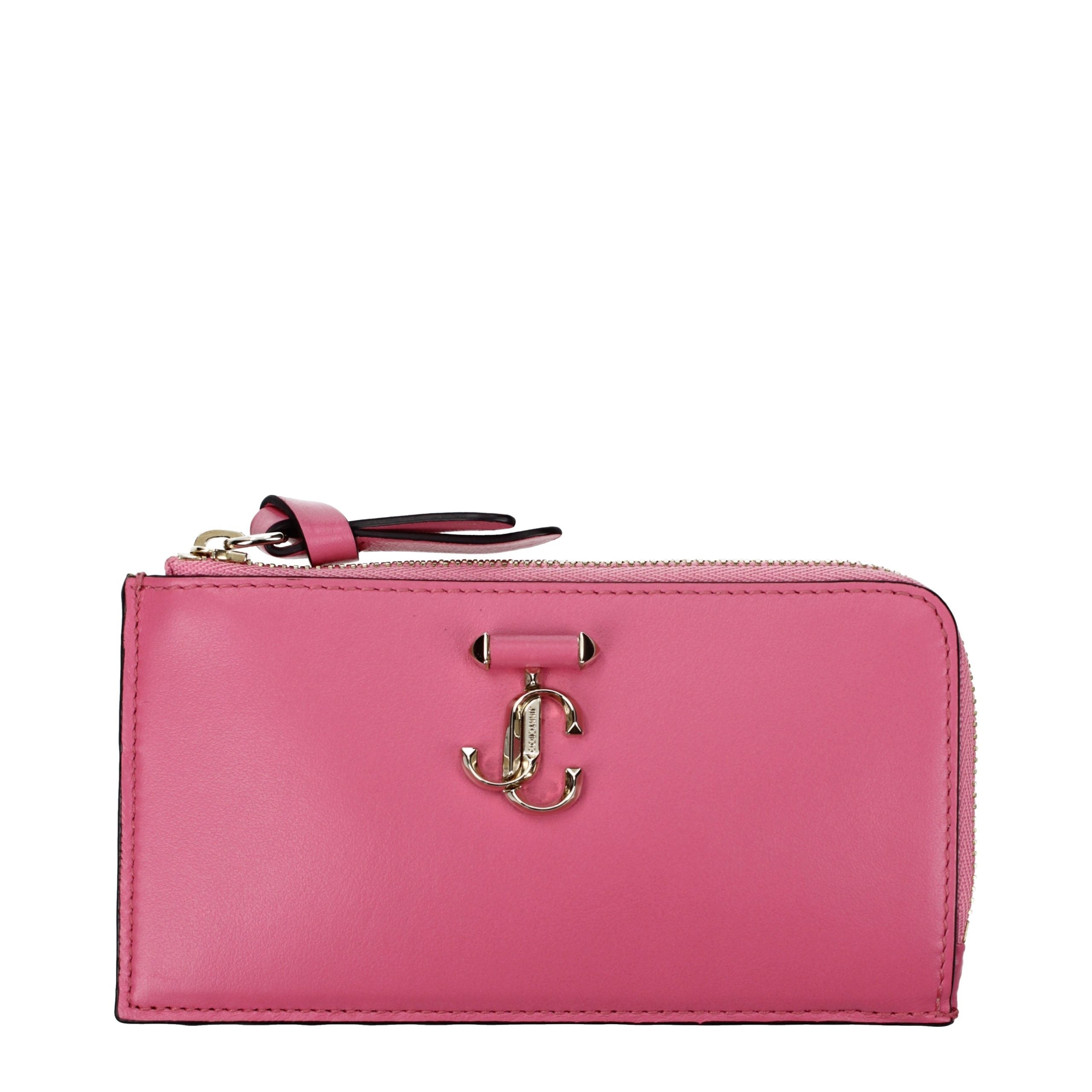 Pink Leather Wallet