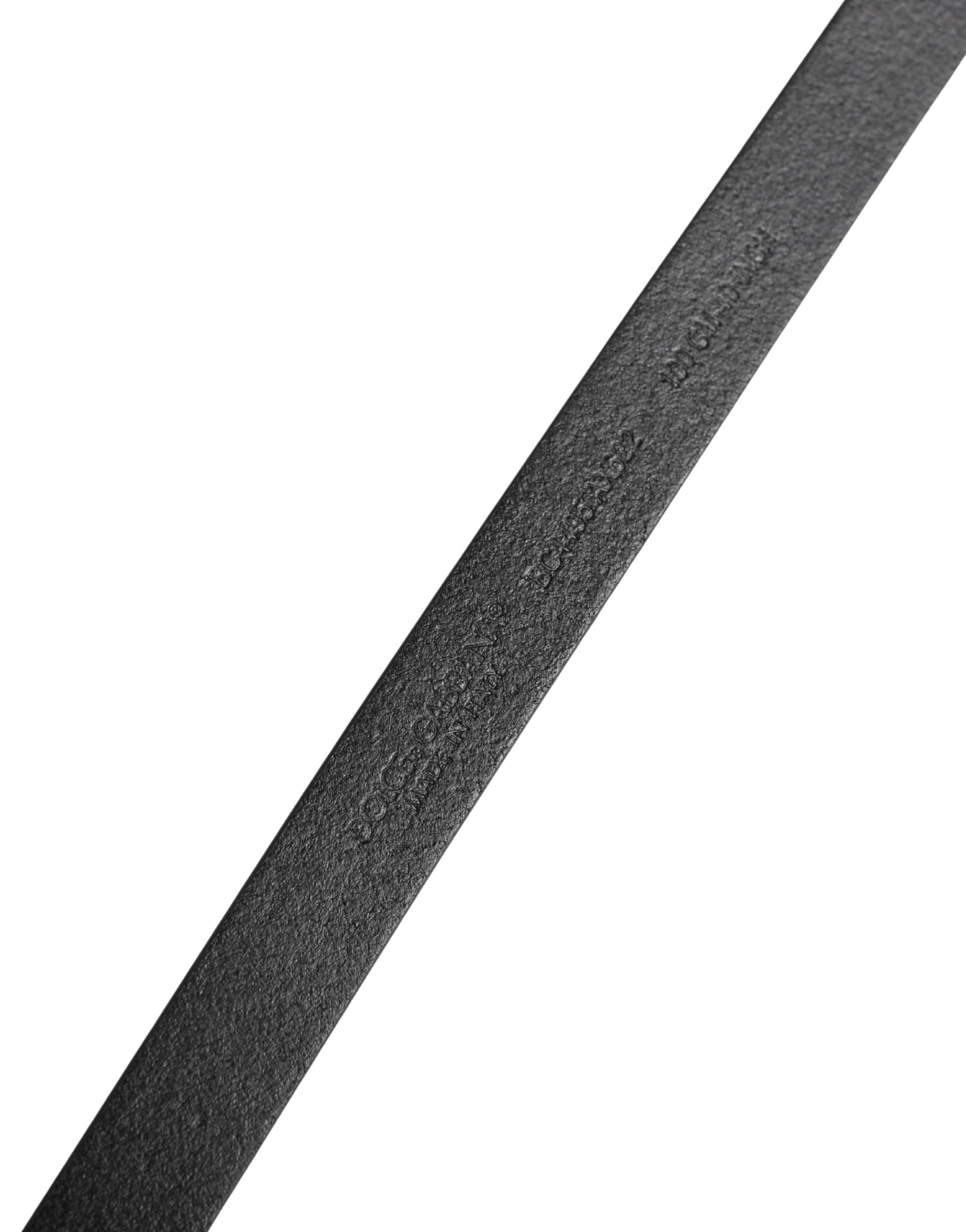 Men Black Leather Classic Metal Buckle Belt - ventzia