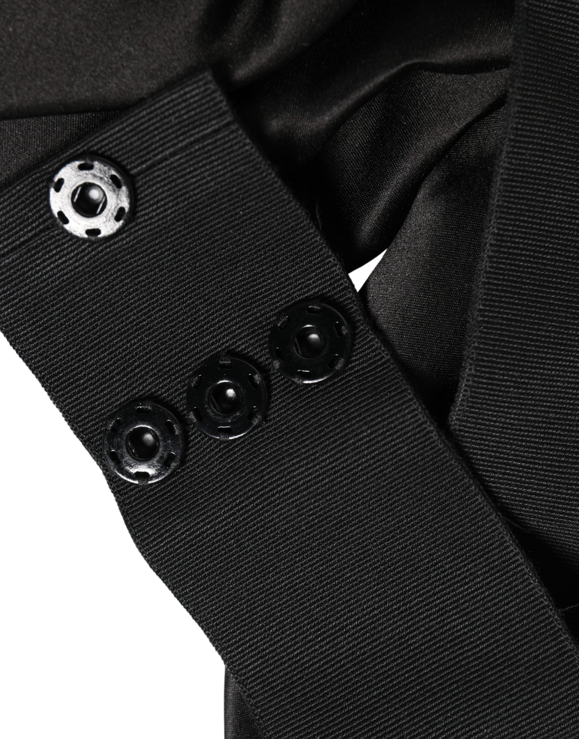 Black Silk Satin Sash Wide Waist Women Belt - ventzia