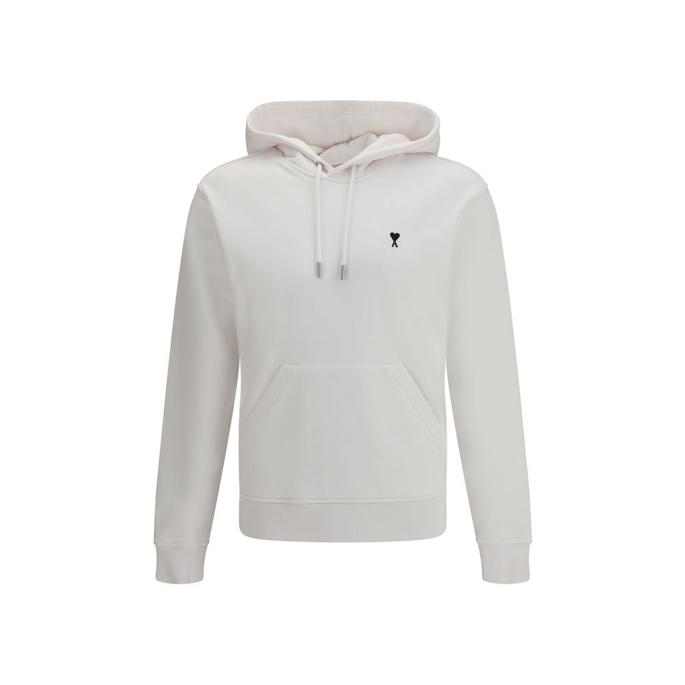 White Cotton Sweatshirt - ventzia