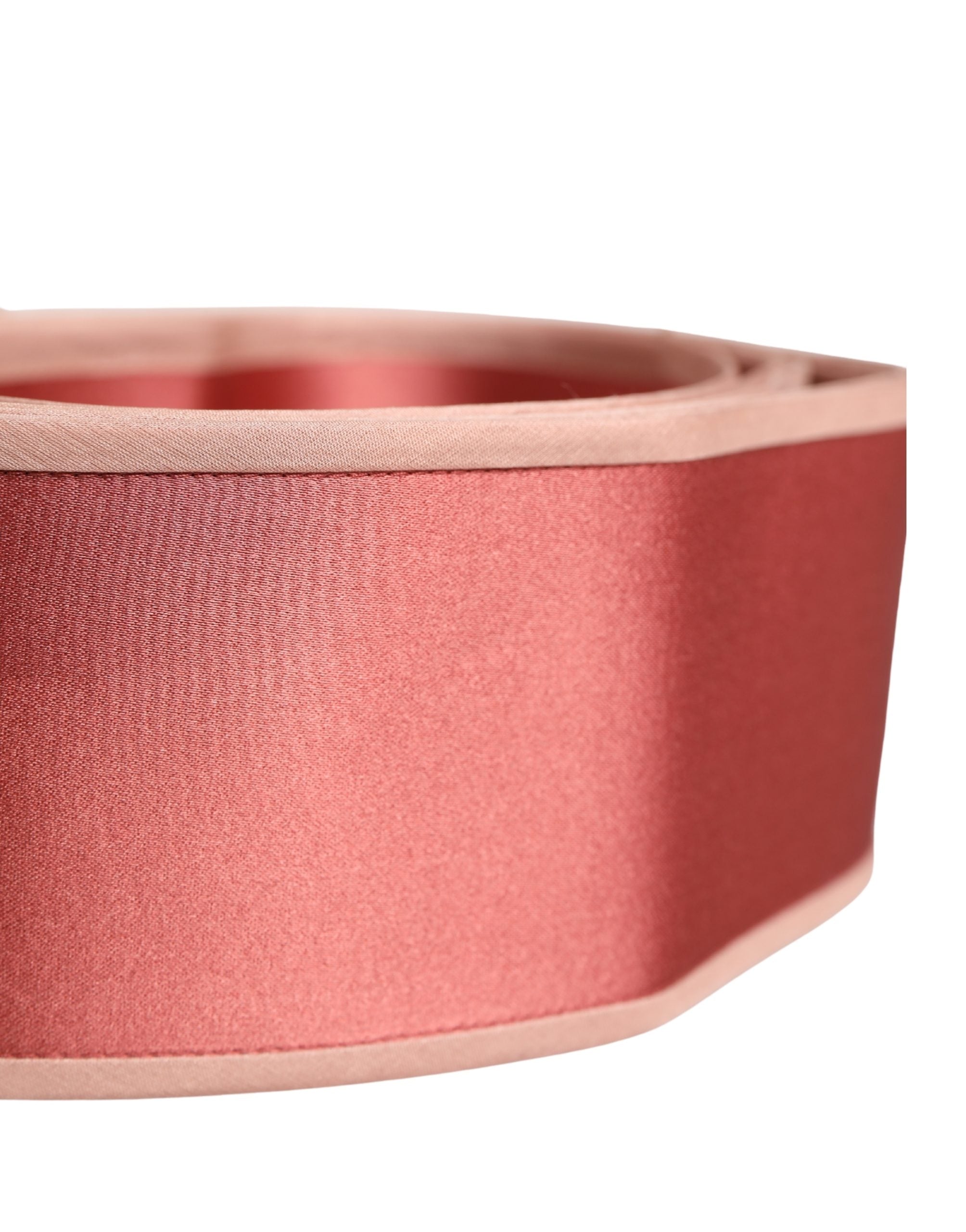 Pink Silk Satin Waist Women Cintura Belt - ventzia