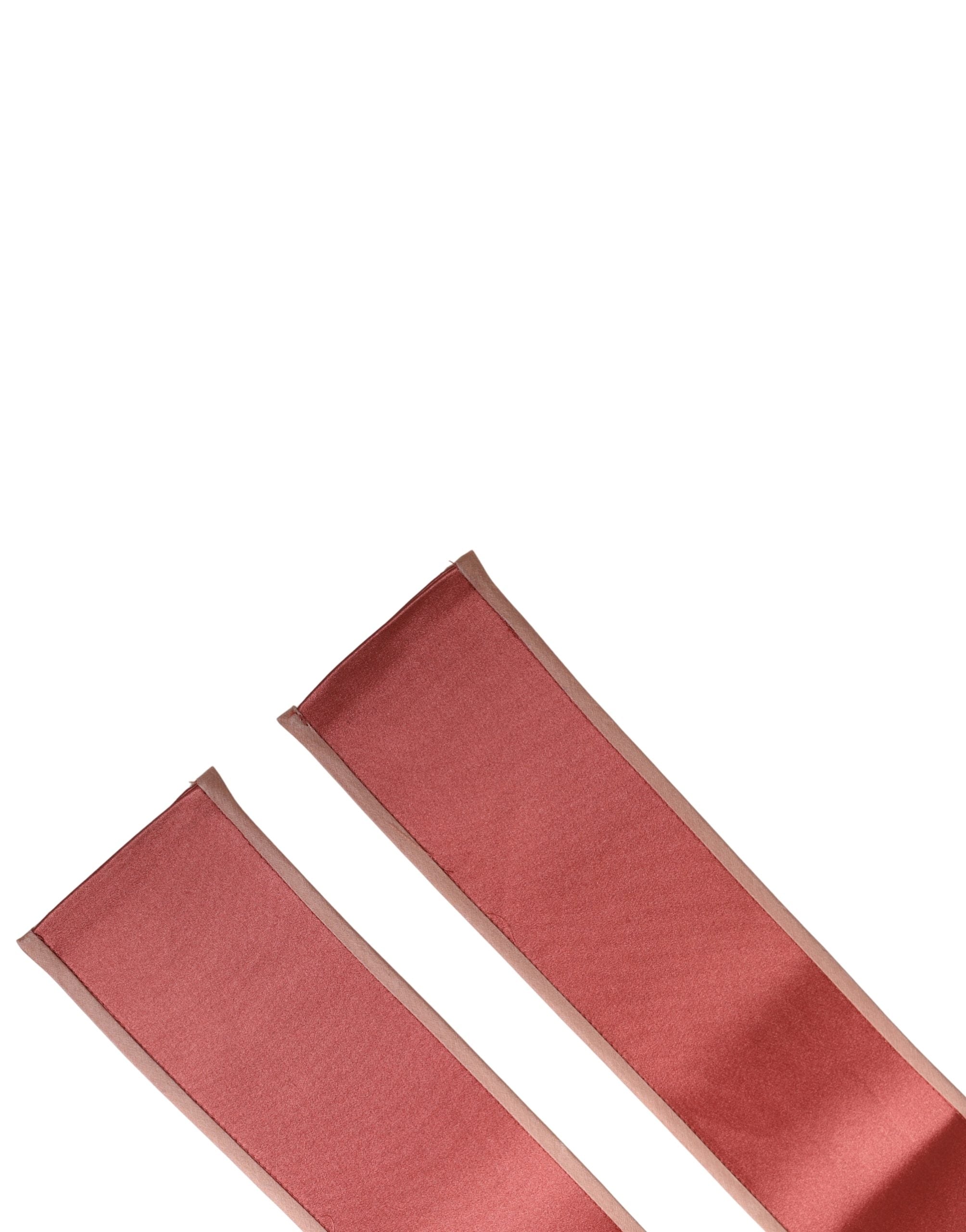 Pink Silk Satin Waist Women Cintura Belt - ventzia
