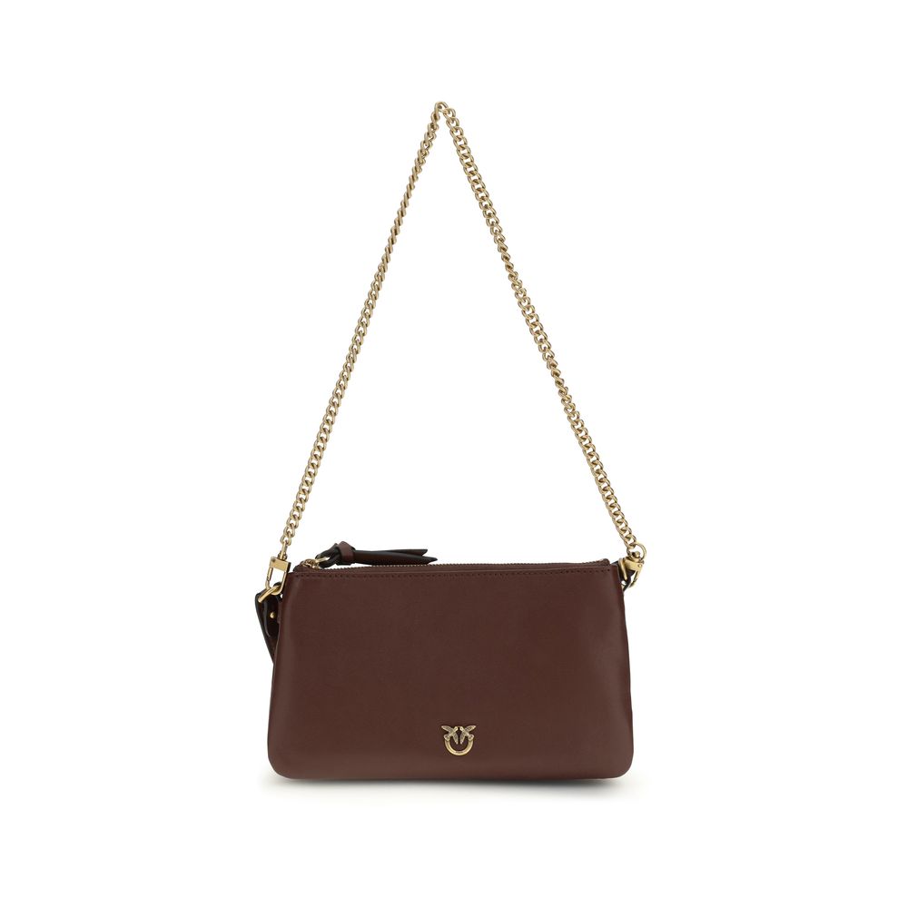 Brown Calf Leather Bos Taurus Shoulder Bag - ventzia