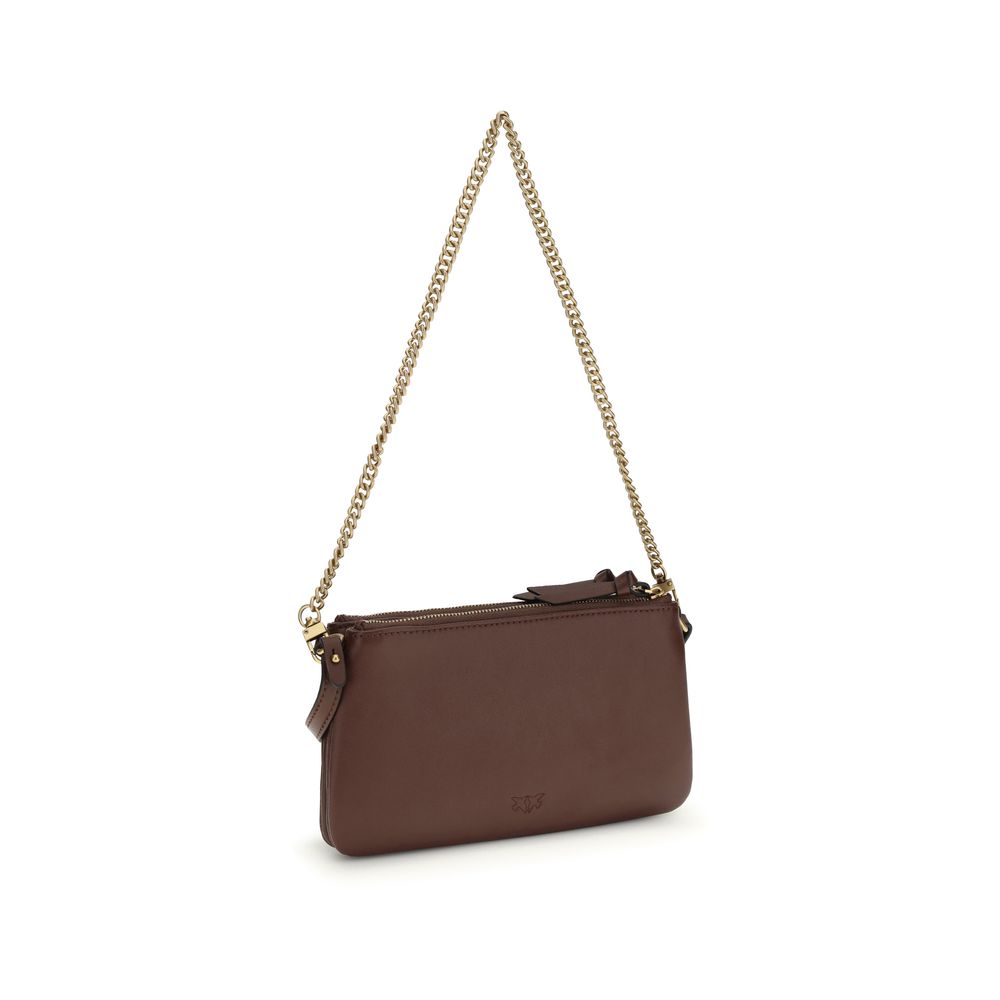 Brown Calf Leather Bos Taurus Shoulder Bag - ventzia