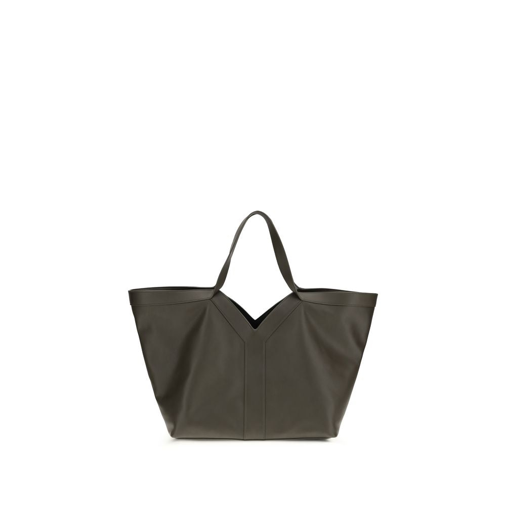 Bicolor Calf Leather Bos Taurus Shoulder Bag - ventzia