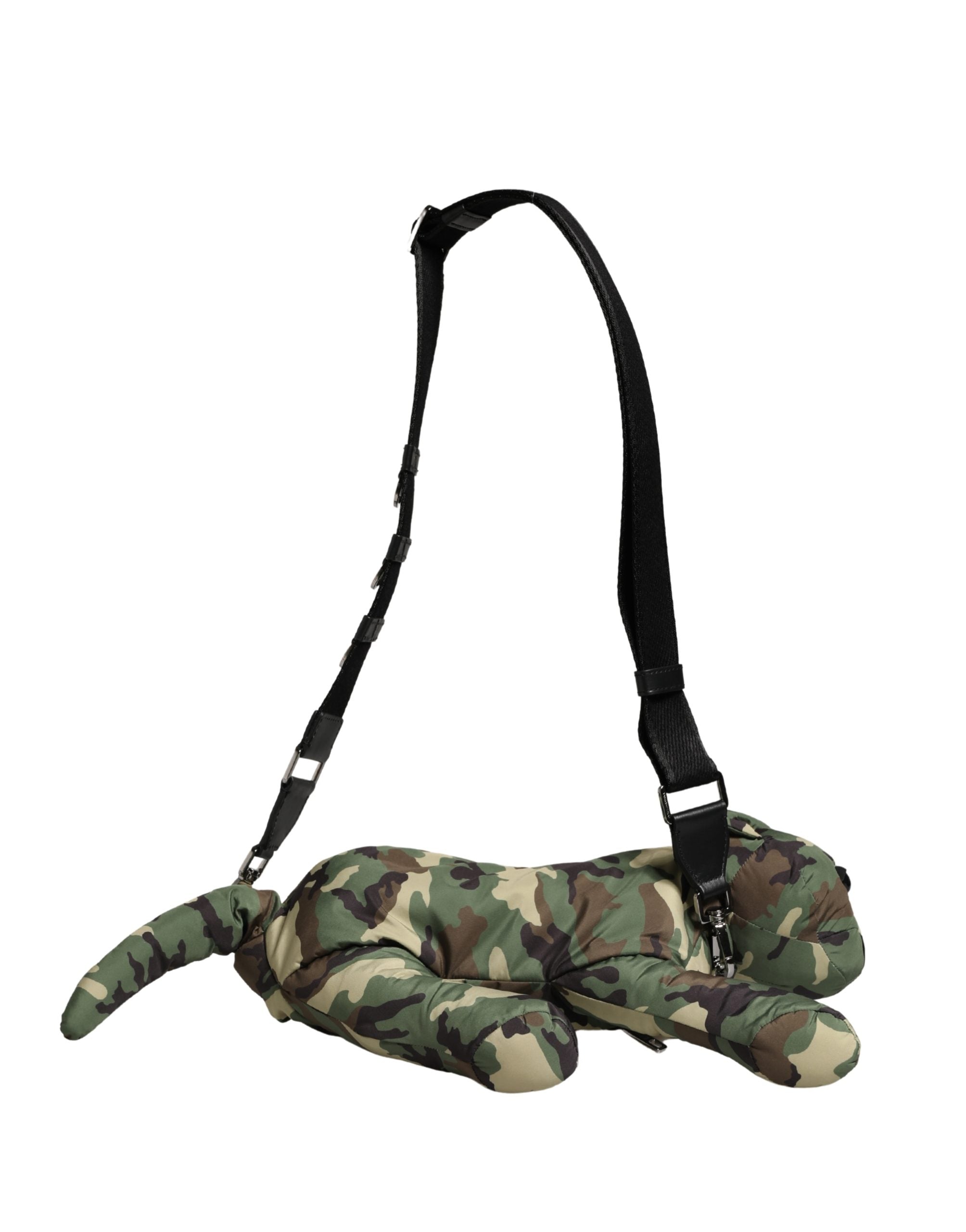 Multicolor Camouflage Animal Silhouette Waist Borse Bag - ventzia