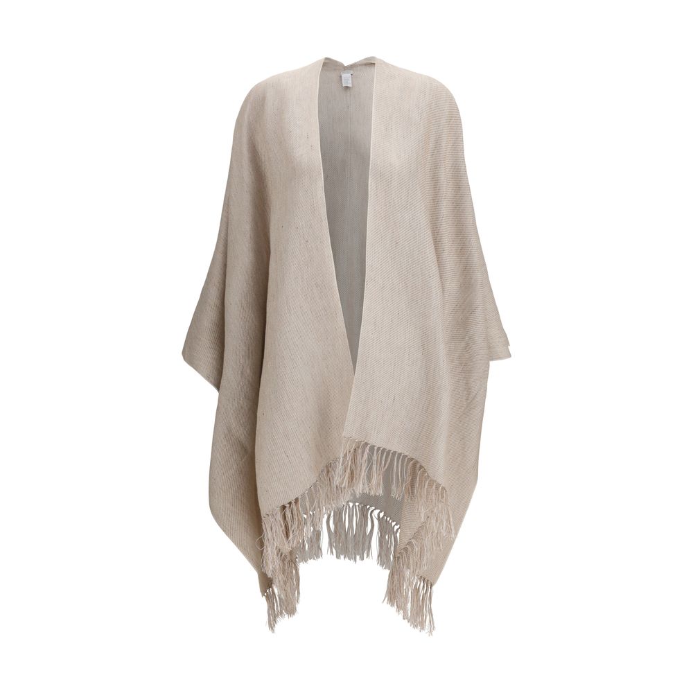 Beige Linen Coat - ventzia